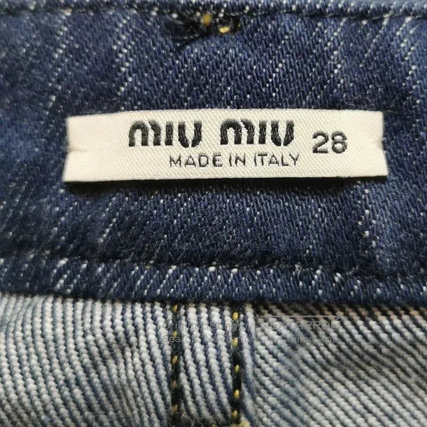 Miu Miu Miu Miu Cotton Denim Pants Size 28. Size 28" / US 6 / IT 42 - 5 Thumbnail