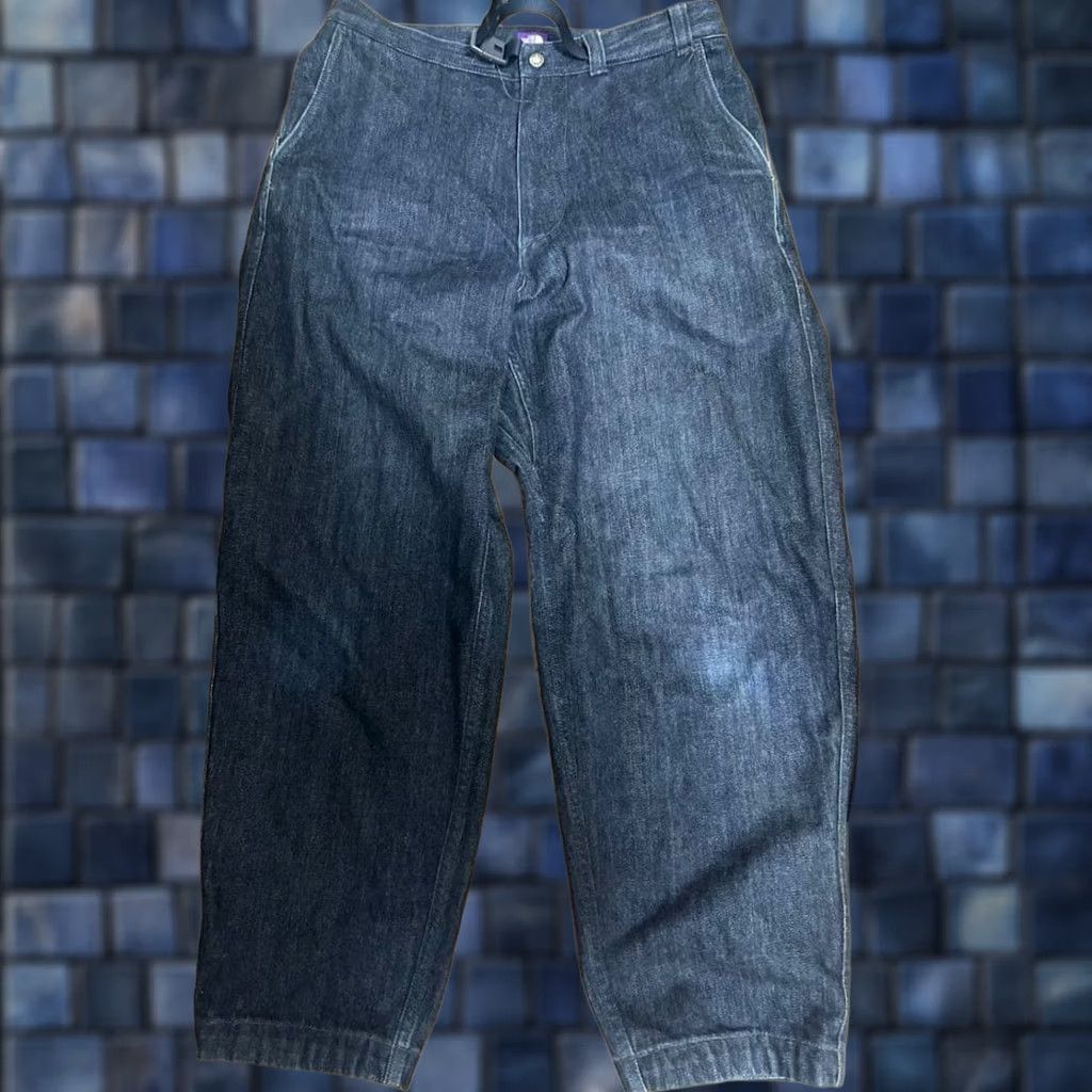 The North Face Purple Label THE NORTH FACE PURPLE LABEL Denim Pants Indigo 30 Mens Regular Size 30 Cotton Polyester Japan NT5357N Size US 30 / EU 46 - 1 Thumbnail