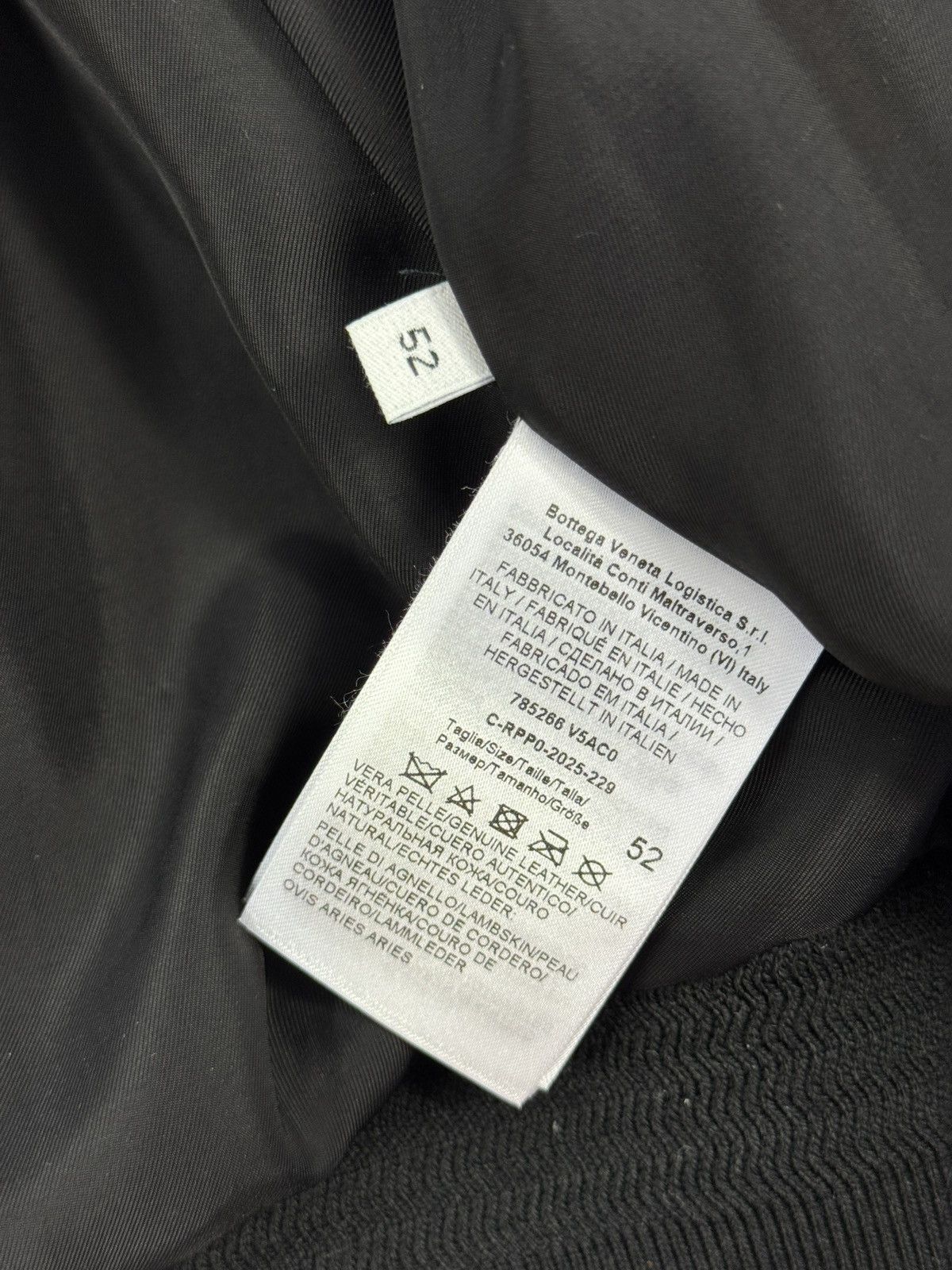 Bottega Veneta Blouson-Sleeve Regular-Fit Nappa-Leather Jacket Size US XL / EU 56 / 4 - 7 Thumbnail