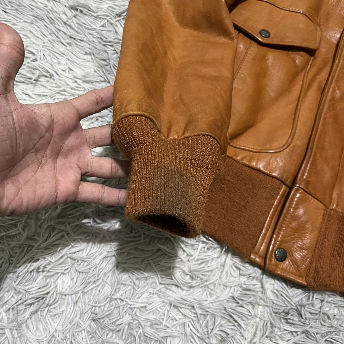 Other A2 Vintage Genuine Leather Jacket Size US M / EU 48-50 / 2 - 5 Thumbnail