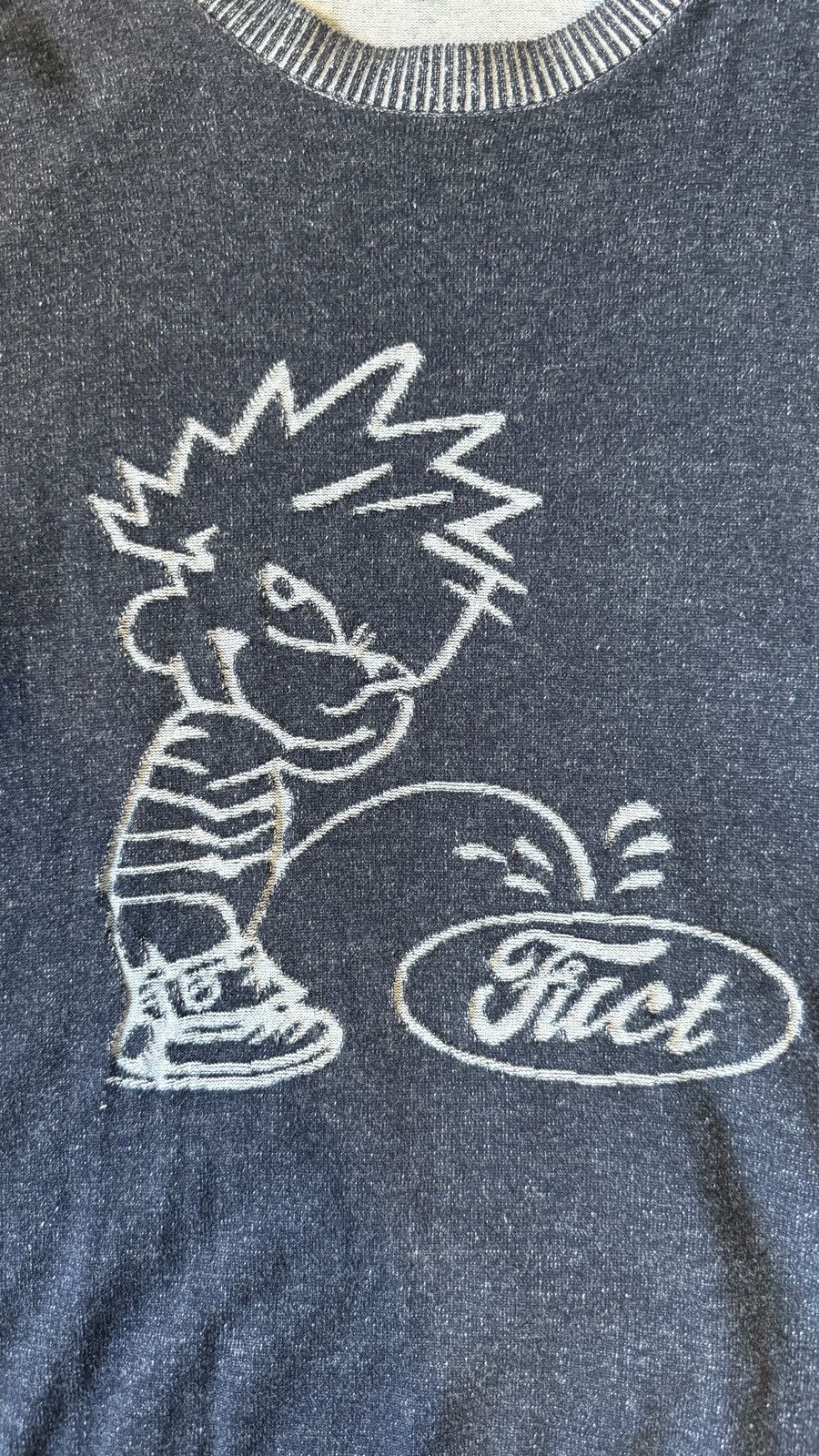 FUCT FUCT X SSDD Calvin Ford “Pissed On” Sweater Size US L / EU 52-54 / 3 - 2 Thumbnail