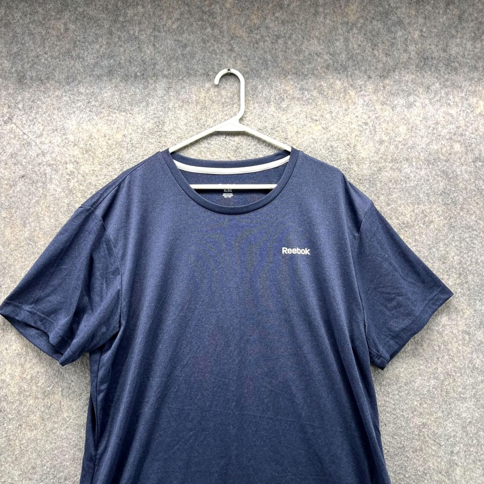 Reebok Reebok Shirt Men XL Blue Athletic Training Gym Crewneck Polyester Stretch Logo Size US XL / EU 56 / 4 - 2 Thumbnail