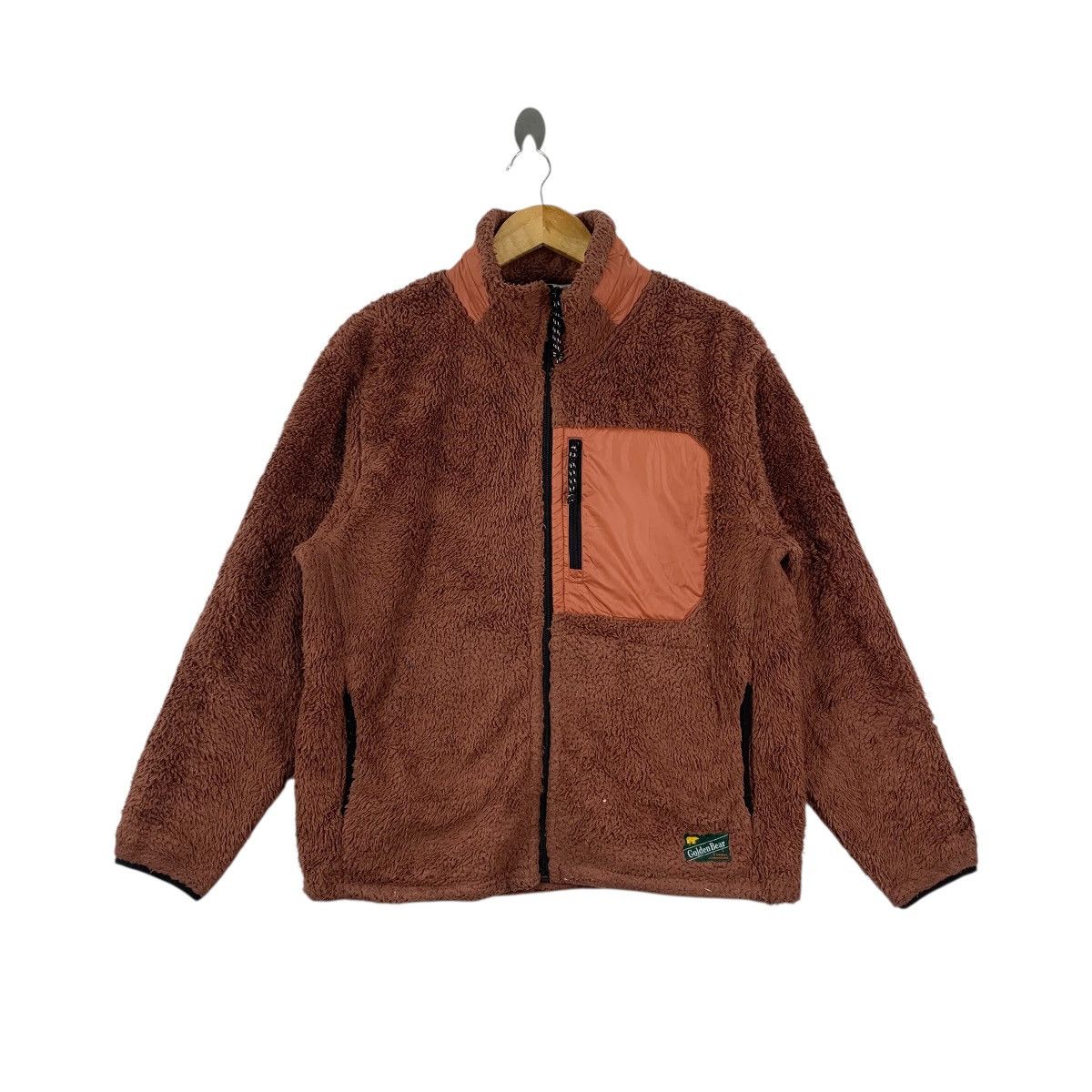 Golden Bear Vintage GOLDEN BEAR USA Jack Nicklaus Sherpa Fleece Jacket Size L / US 10 / IT 46 - 1 Thumbnail