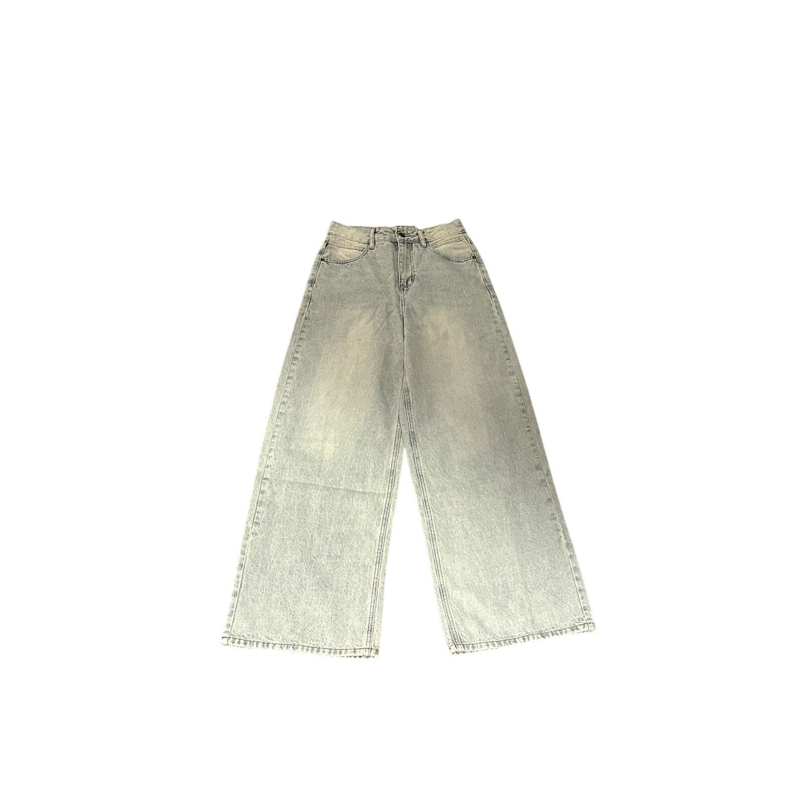 Other Commense Light Wash Blue Wide Leg High Rise Denim Jeans Size 27" / US 4 / IT 40 - 1 Thumbnail