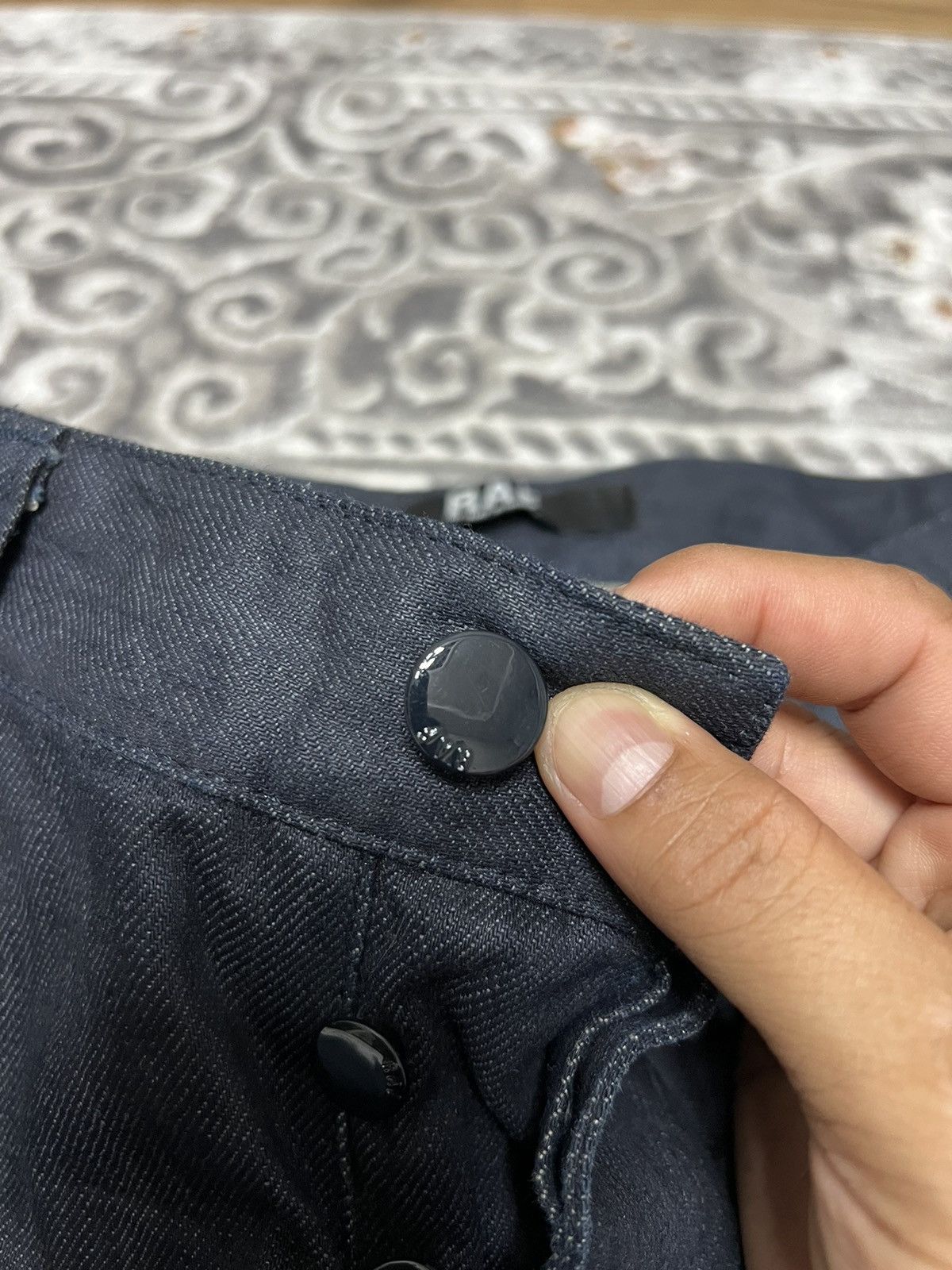 Designer × Raf Simons RARE RAF BY RAF SIMONS ITALIAN DESIGNER JEANS DENIM Size US 31 - 13 Thumbnail