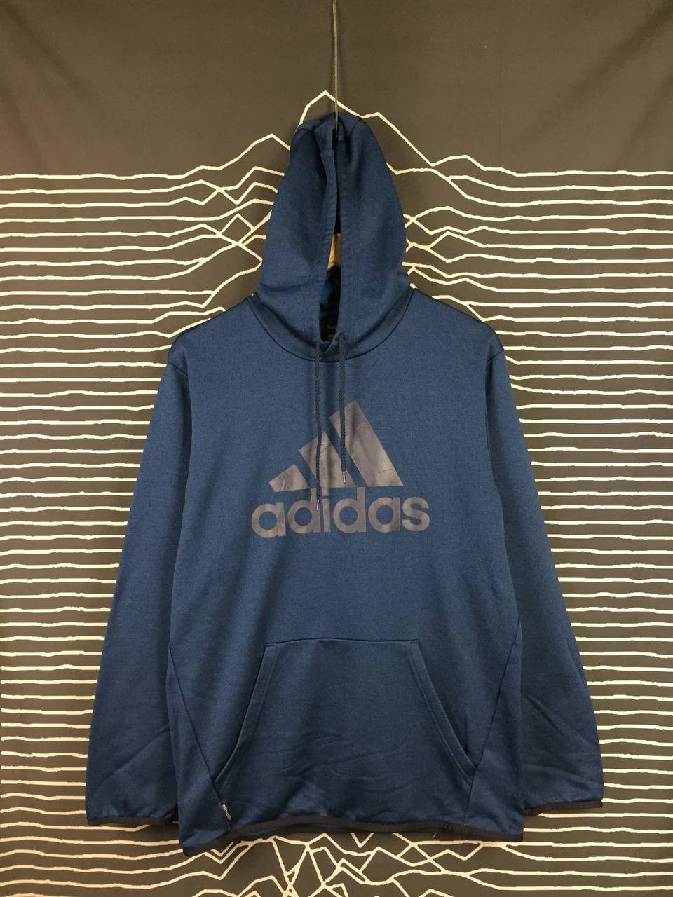 Adidas Adidas Big Logo Performance Climalite Athletic Hoodie Size US L / EU 52-54 / 3 - 2 Thumbnail