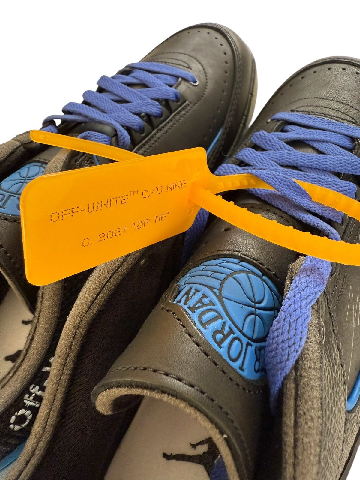 Jordan Brand Jordan X Off-white 2 Black Size US 12 / EU 45 - 4 Thumbnail