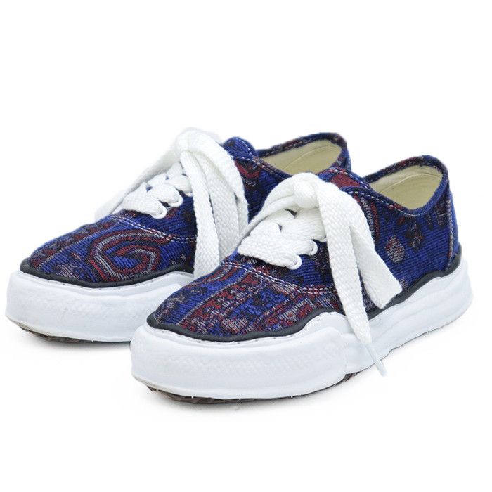 Other Other MIHARA YASUHIRO B03FW707 Jacquard Canvas Low Cut Sneakers Canvas Shoes B03FW707 DUTY FREE for USA Size ONE SIZE - 1 Thumbnail