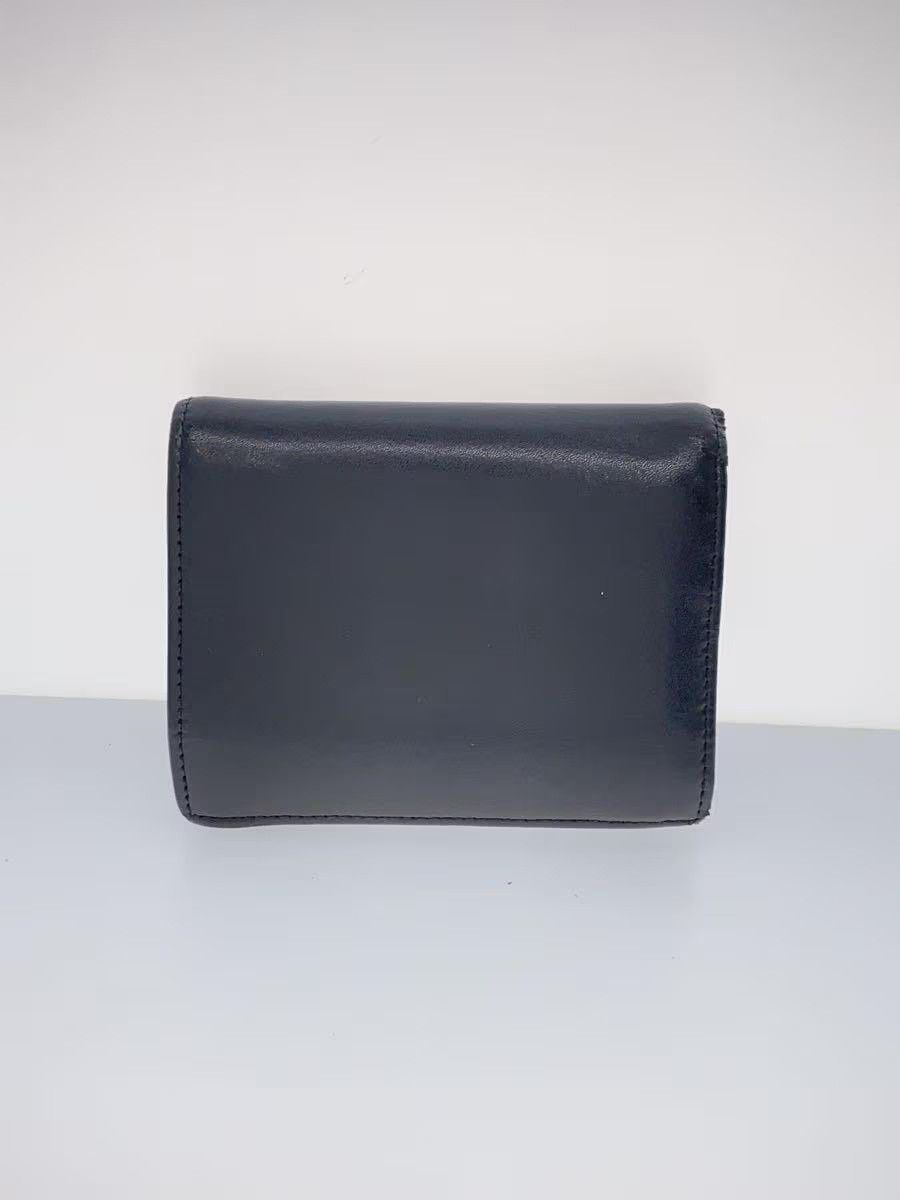 Fendi Fendi Leather Tri-Fold Wallet Black Size ONE SIZE - 2 Thumbnail