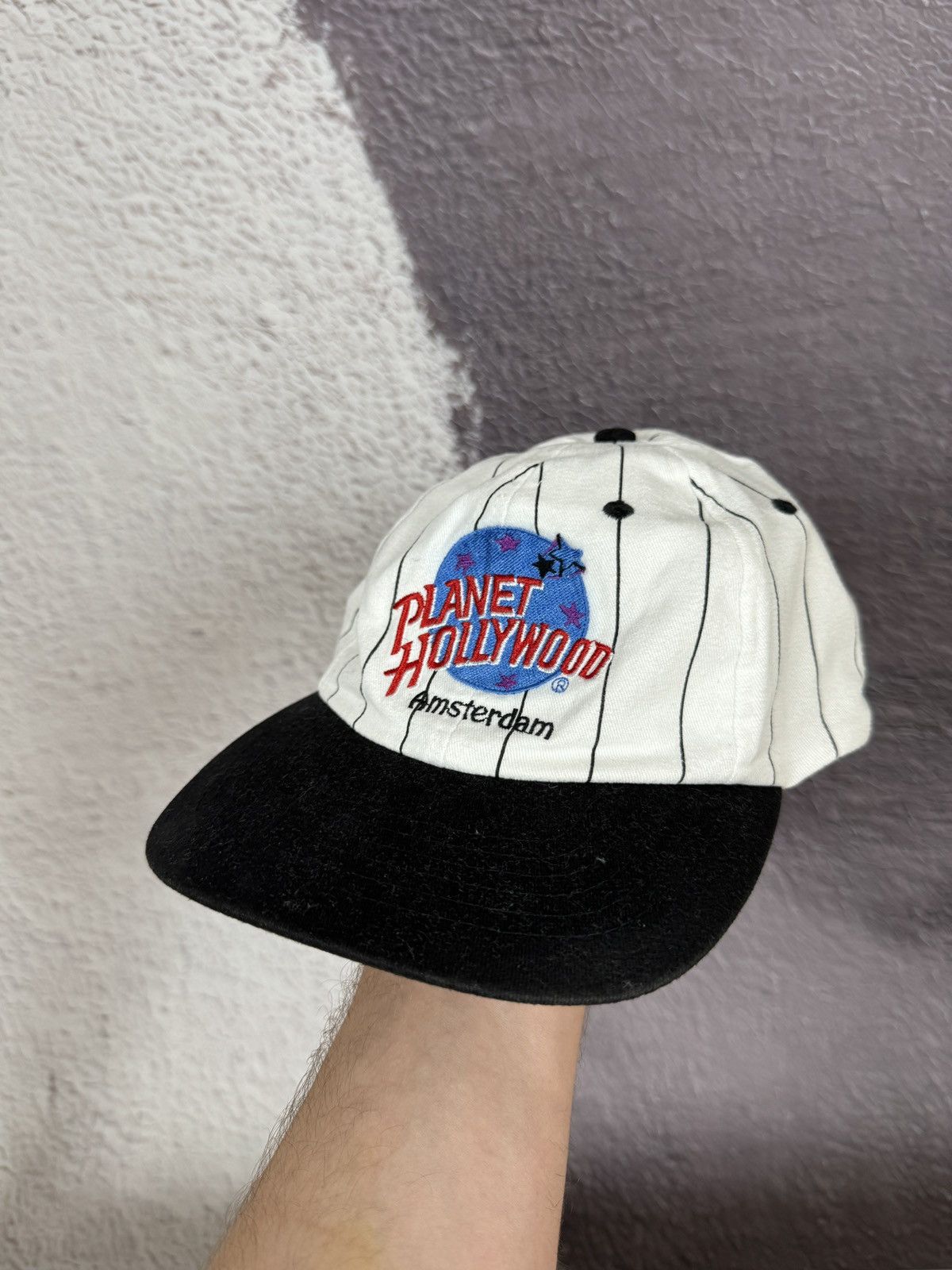 Planet Hollywood Planet Hollywood Amsterdam vintage 1995 cap Size ONE SIZE - 2 Thumbnail
