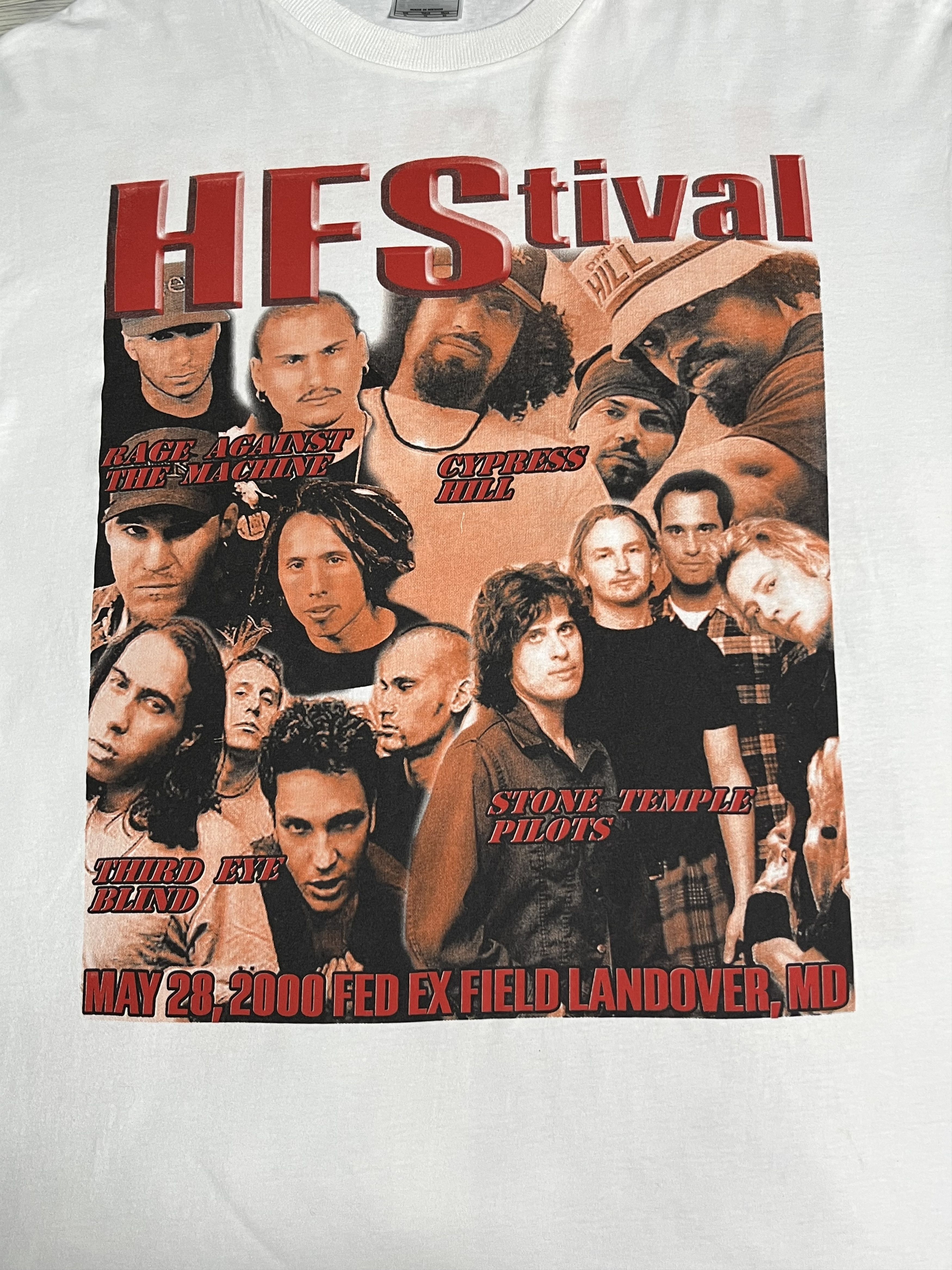Band Tees Vintage HFStival Size US XL / EU 56 / 4 - 3 Thumbnail