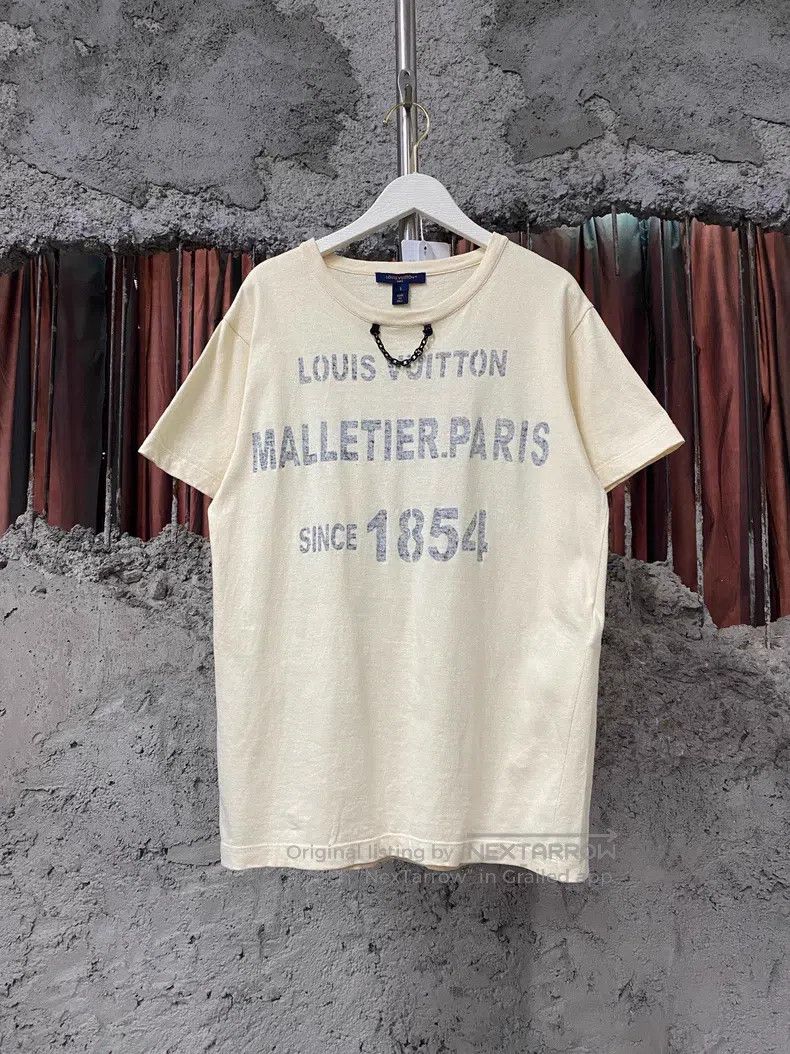 Louis Vuitton Louis Vuitton Chain Short Sleeve Size US S / EU 44-46 / 1 - 1 Thumbnail