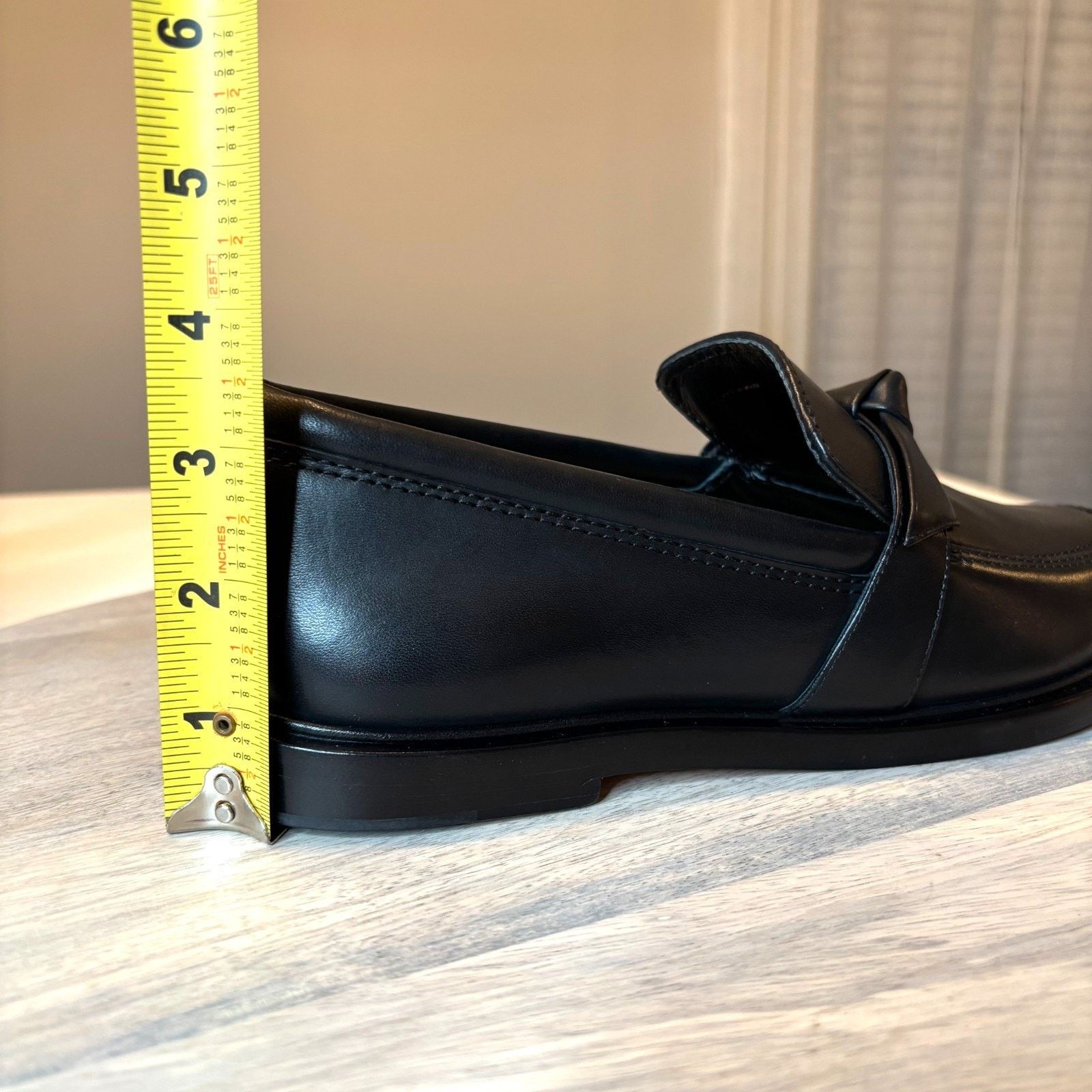 Alexandre Birman Alexandre Birman Clarita Chunky Loafer Black Leather Sz 7.5 Size US 7.5 / IT 37.5 - 14 Thumbnail