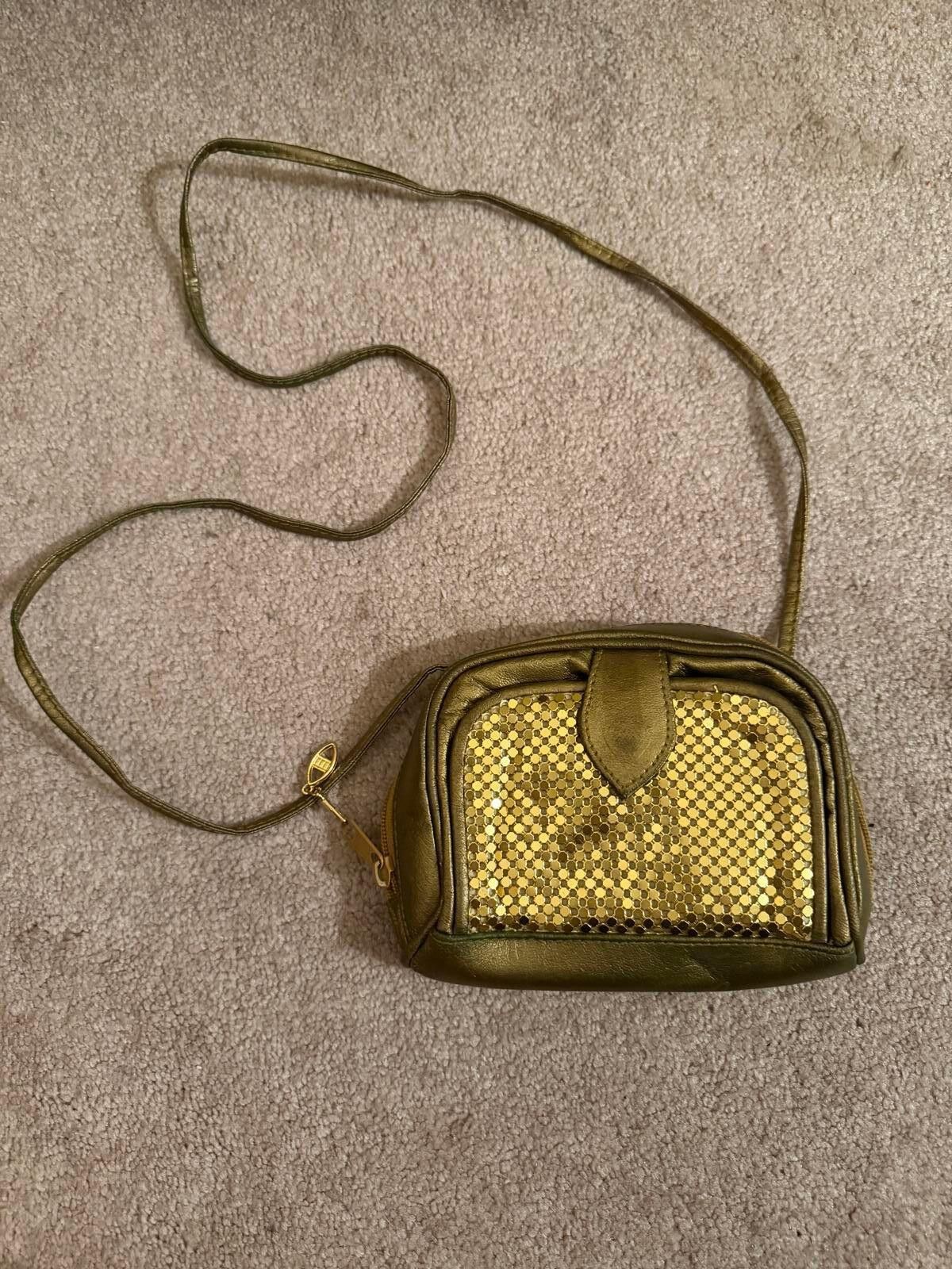 Other Vintage Gold Mesh crossbody Purse cod8 Size ONE SIZE - 1 Thumbnail