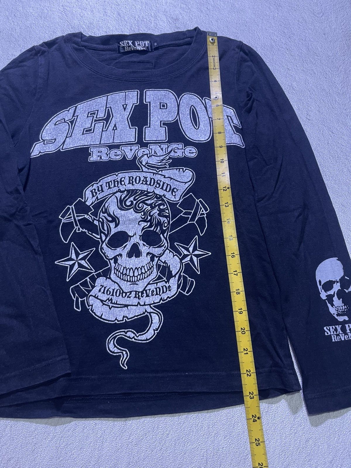 Japanese Brand Y2K SEX POST REVENGE long sleeve tshirt Size US M / EU 48-50 / 2 - 8 Thumbnail