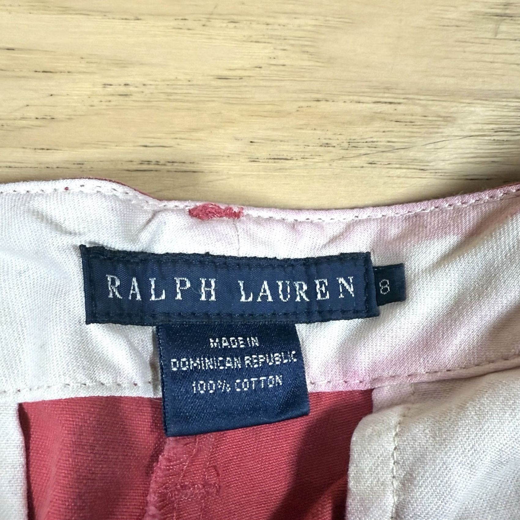 Ralph Lauren Ralph Lauren Chino Pants Women’s 8 Pink Straight Leg Classic Trousers Womens Regular Size 8 Pink Chino Pants Lauren Ralph Lauren Size 30" / US 8 / IT 44 - 6 Thumbnail