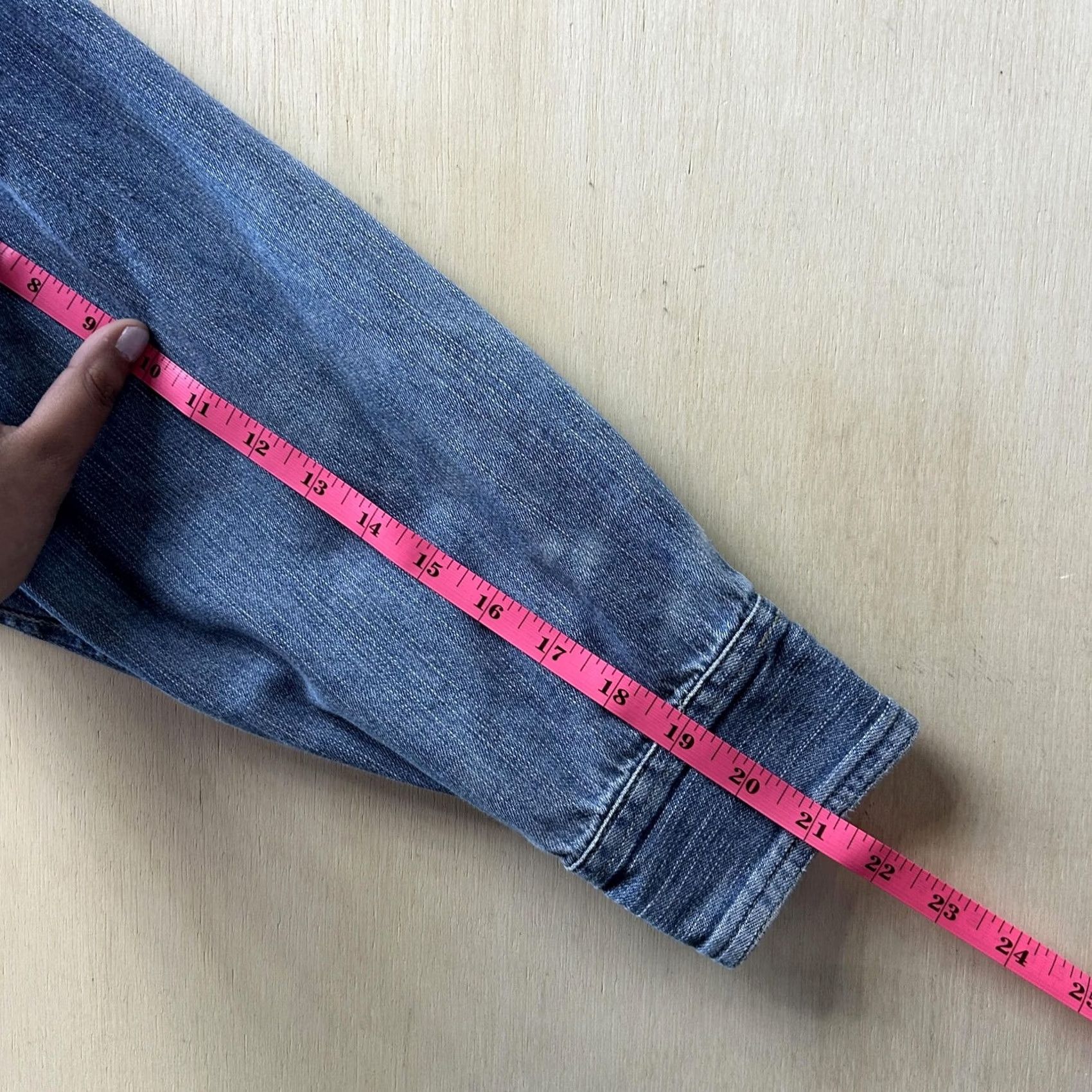 Denime VINTAGE Premier Denim Shirt Mens XL Blue Long Sleeve Button-Up Workwear Size US XL / EU 56 / 4 - 5 Thumbnail