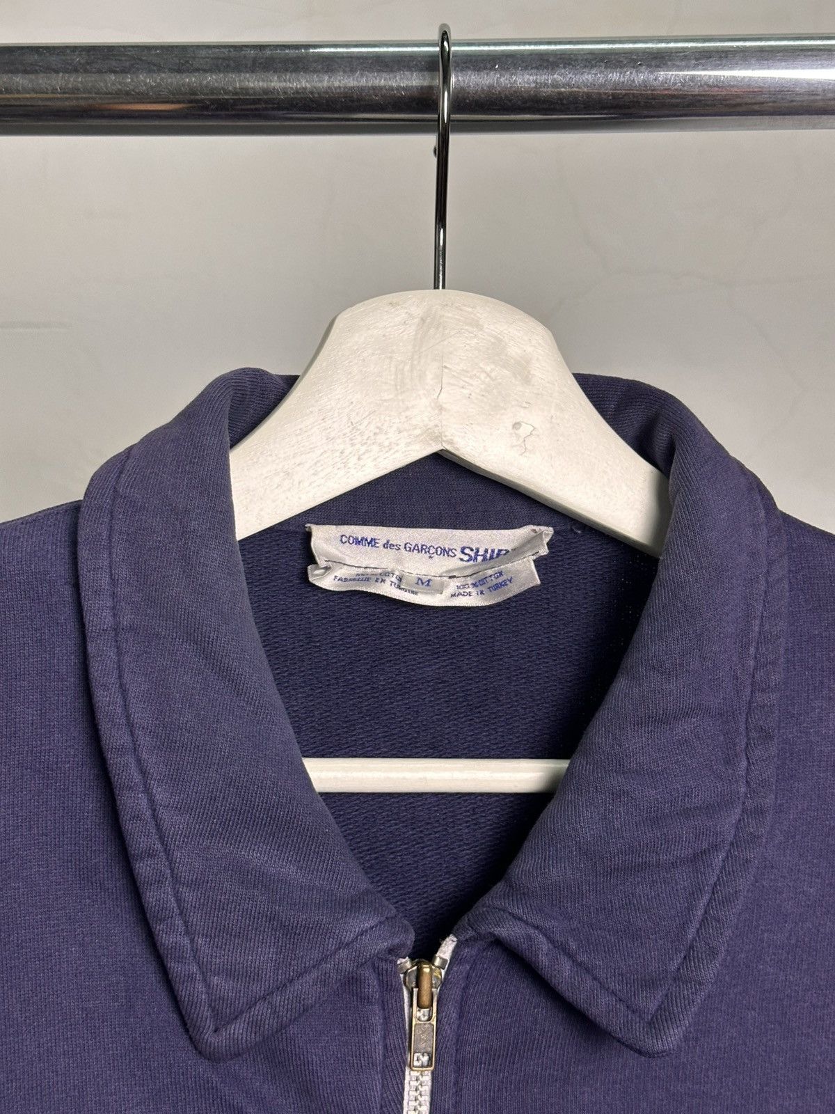 Comme des Garcons SHIRT Comme Des Garcons SHIRT Oversized Zip-Up Jacket Size US L / EU 52-54 / 3 - 3 Thumbnail