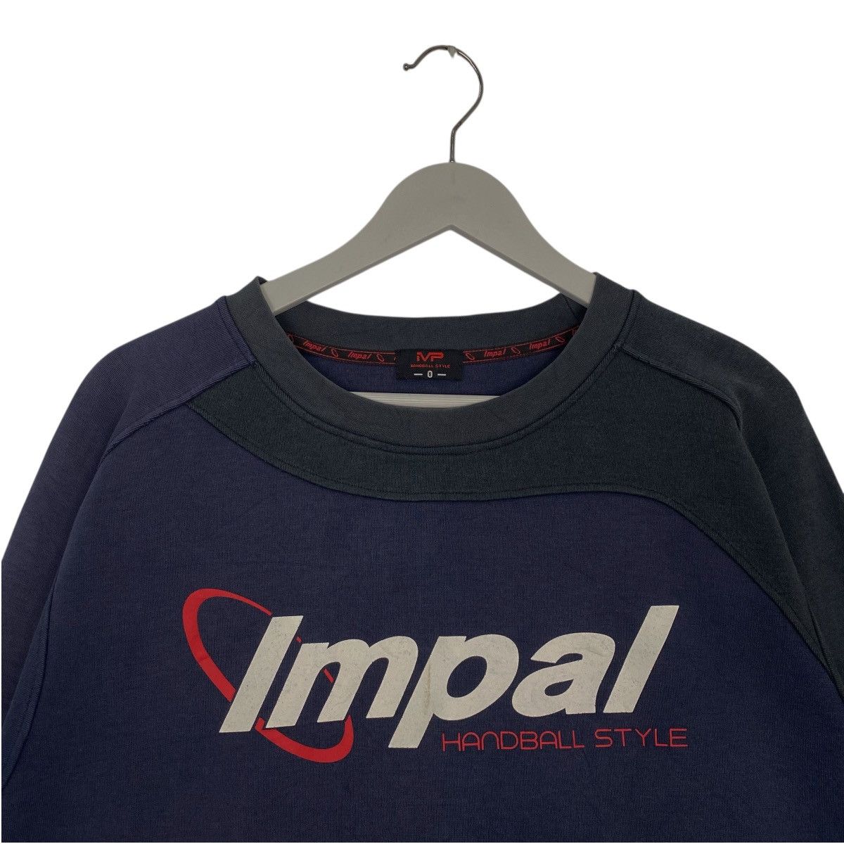 Other Vintage Handball Style Crewneck Sweatshirt NavyBlue Size M Size US M / EU 48-50 / 2 - 4 Thumbnail
