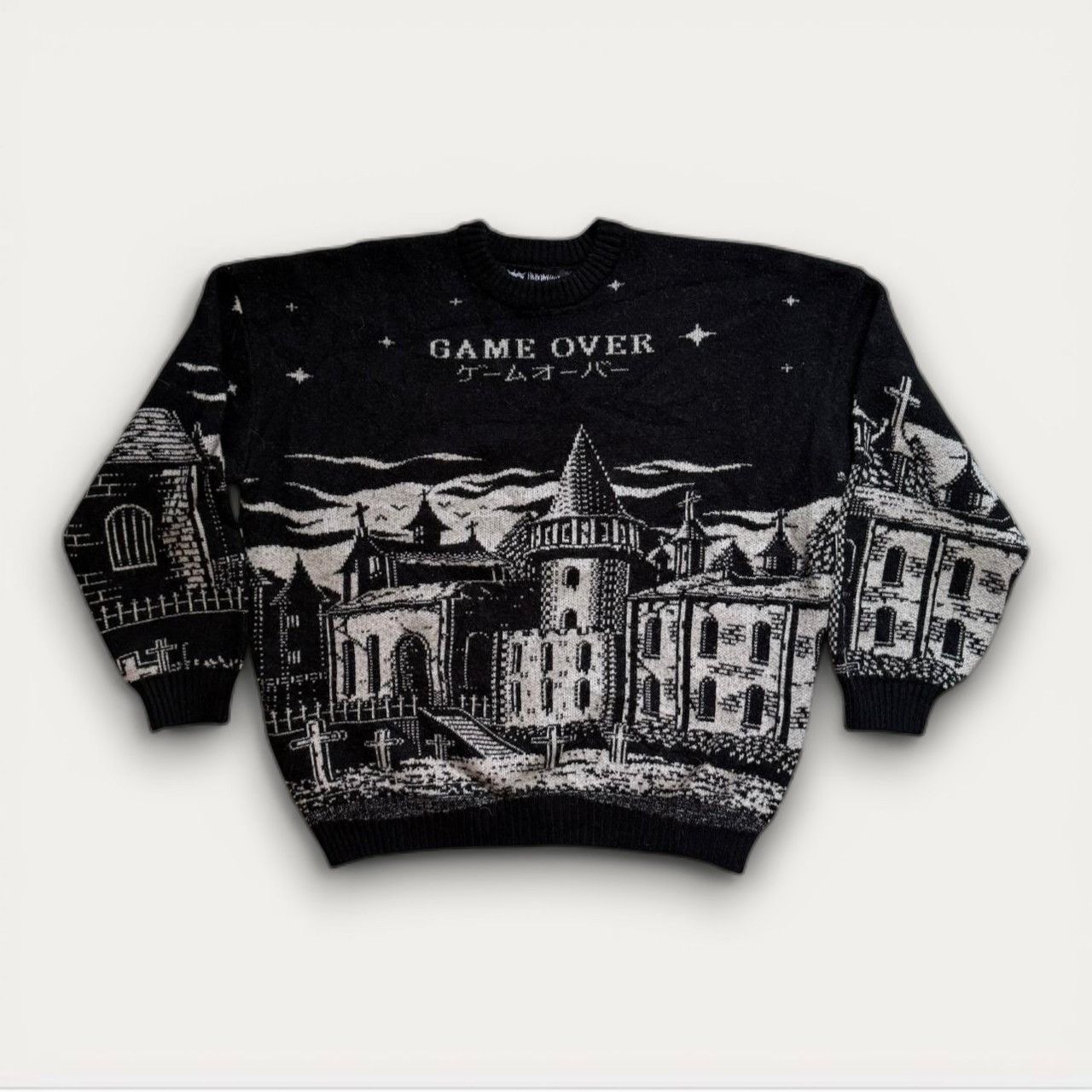Cool Shirtz Very Ghoul Game Over Knitted Sweater Size US M / EU 48-50 / 2 - 1 Thumbnail