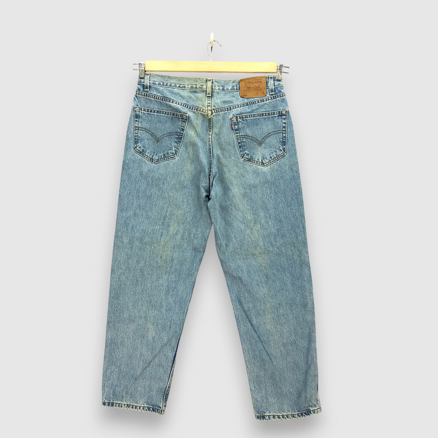 Levi's Vintage Levis Sun Faded Light Wash Jeans Levi's Denim Size US 34 / EU 50 - 2 Thumbnail