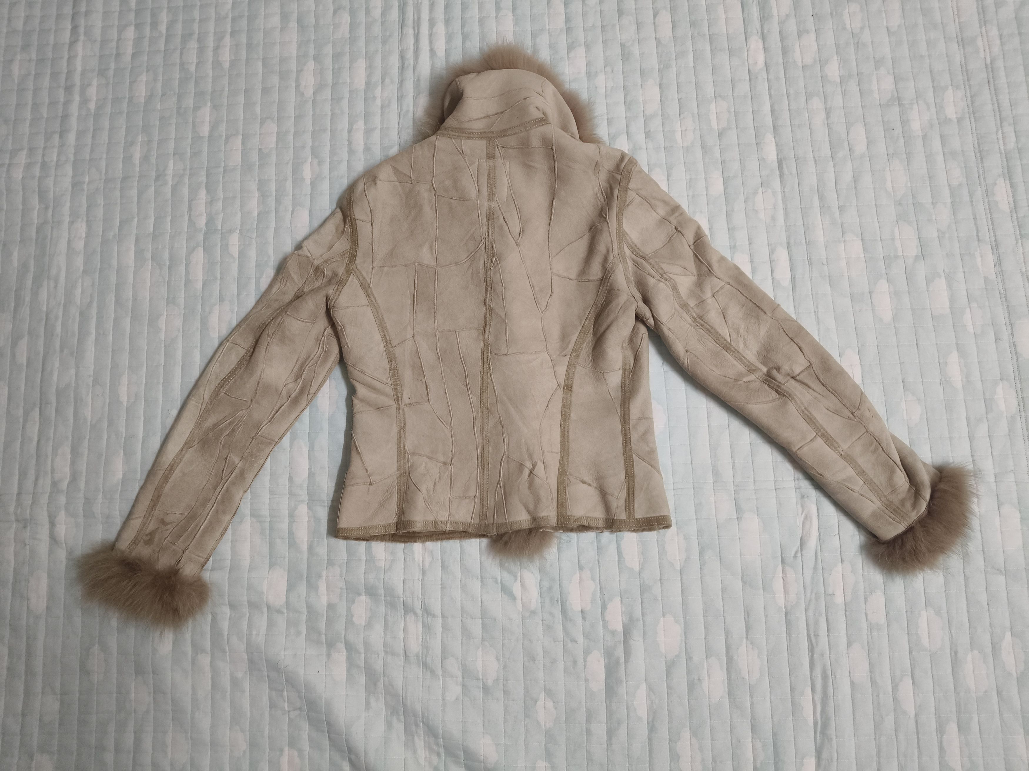 Vintage RESTIR Faux Fur Leather Jacket Size XS / US 0-2 / IT 36-38 - 4 Thumbnail