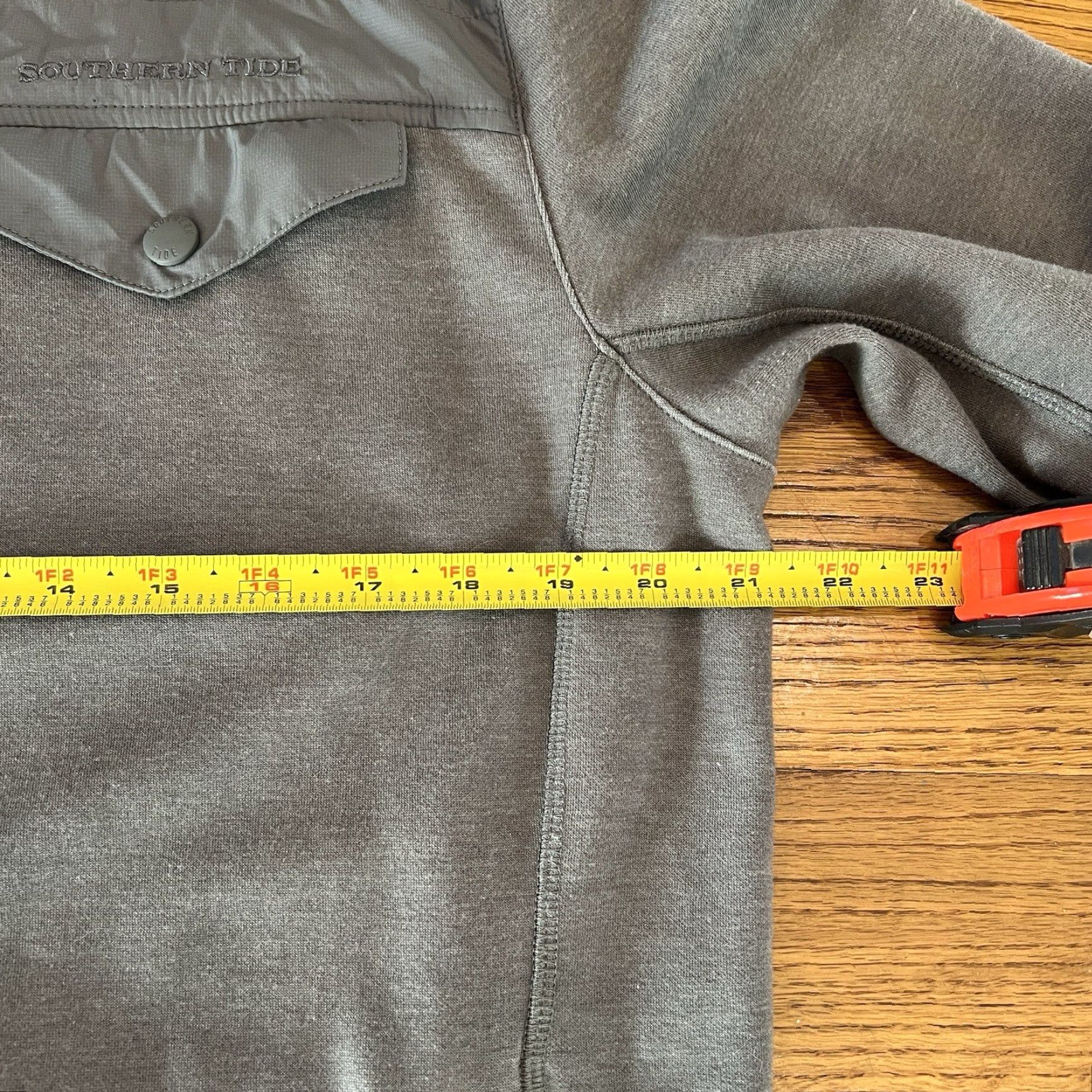 Southern Tide VINTAGE Southern Tide Men’s Jacket Windbreaker 1/4 Zip Quilted Fall Winter Outdoor M Gray Size US M / EU 48-50 / 2 - 6 Thumbnail