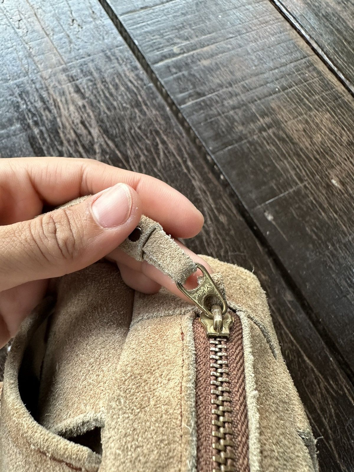 Japanese Brand Leather pouch bag nice design Size ONE SIZE - 7 Thumbnail
