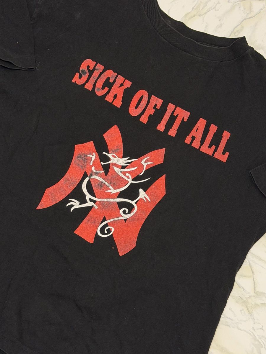 Vintage Vintage Sick Of It All NHYC Tee Size US XL / EU 56 / 4 - 6 Thumbnail