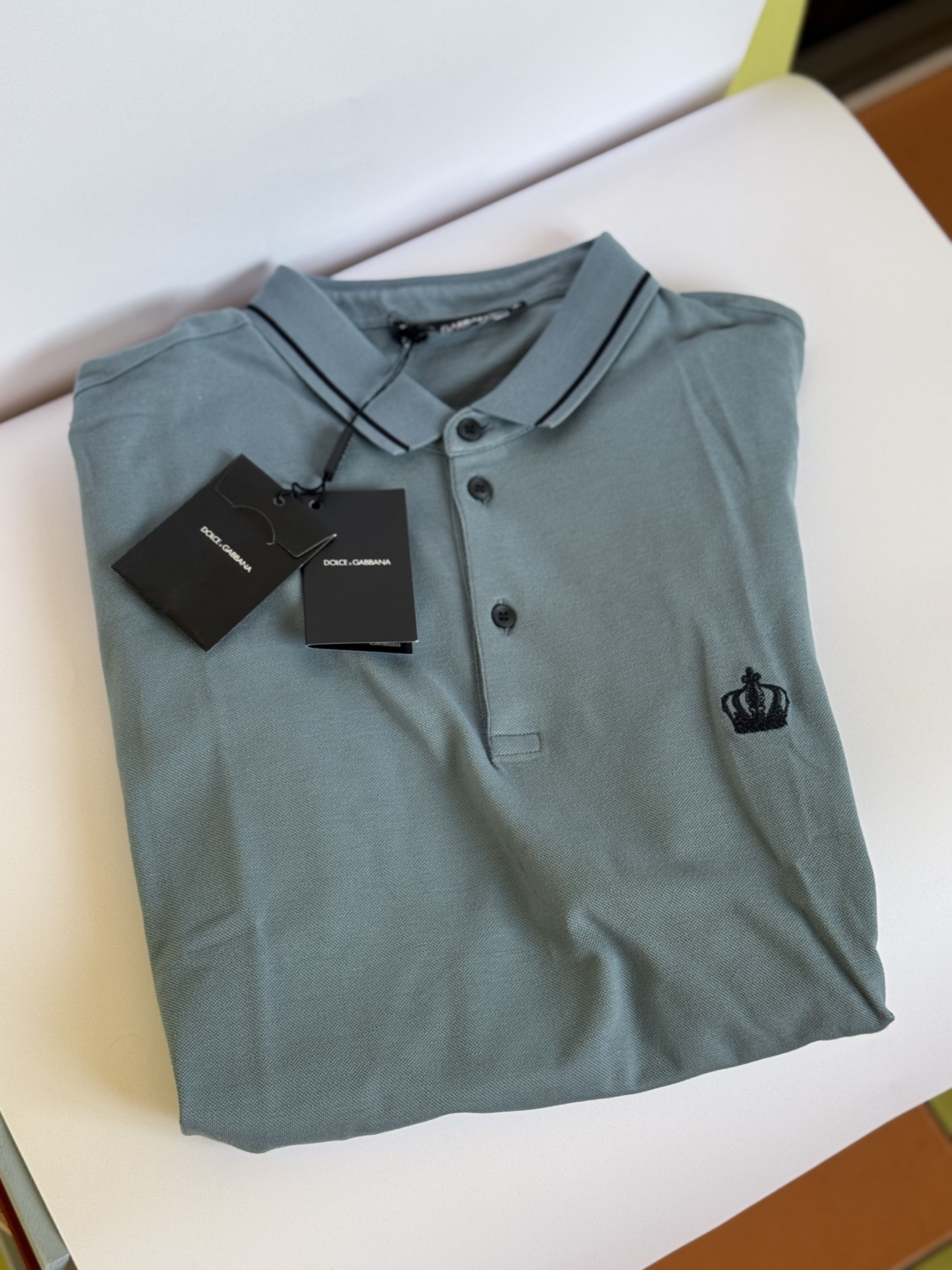 Dolce & Gabbana Dolce Gabbana Polo logo Size US XL / EU 56 / 4 - 1 Thumbnail