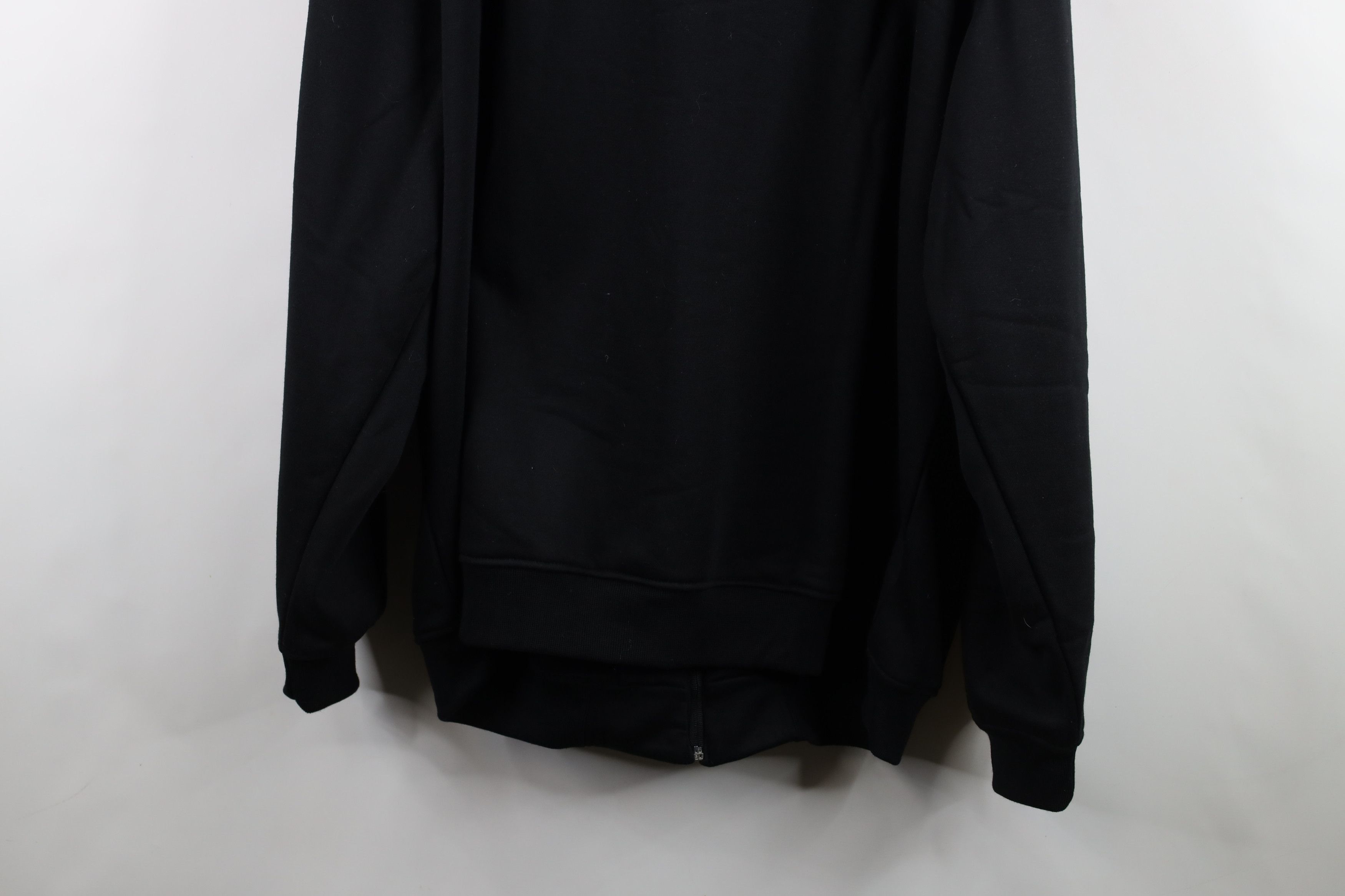 Vintage Deadstock Vintage Y2K Streetwear Full Zip Hoodie Black Size US XXL / EU 58 / 5 - 13 Thumbnail