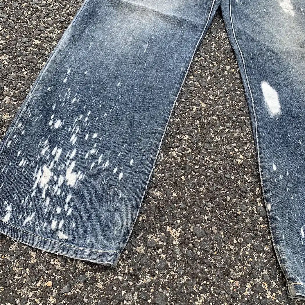 Edition Japan SCHWRZWARLD JAPAN Jeans Bleach 34x30 Faded Denim Baggy Pants Size US 34 / EU 50 - 7 Thumbnail