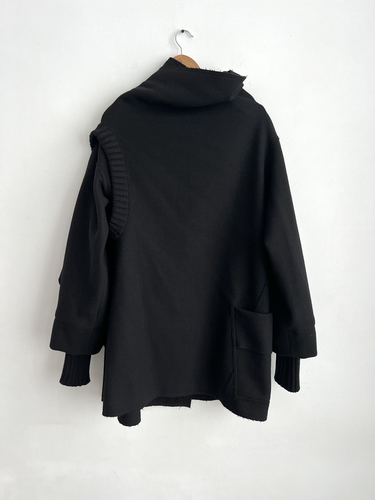 Ann Demeulemeester 🔥AW12-13 Isabel Benenato “No Proper” Cape Coat Size US M / EU 48-50 / 2 - 2 Thumbnail