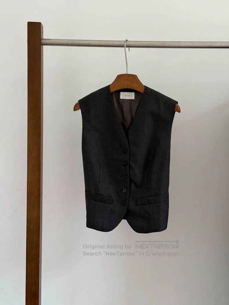 The Row The row size 2 Grey suit vest Size XXS / US 00 / IT 34 - 1 Thumbnail