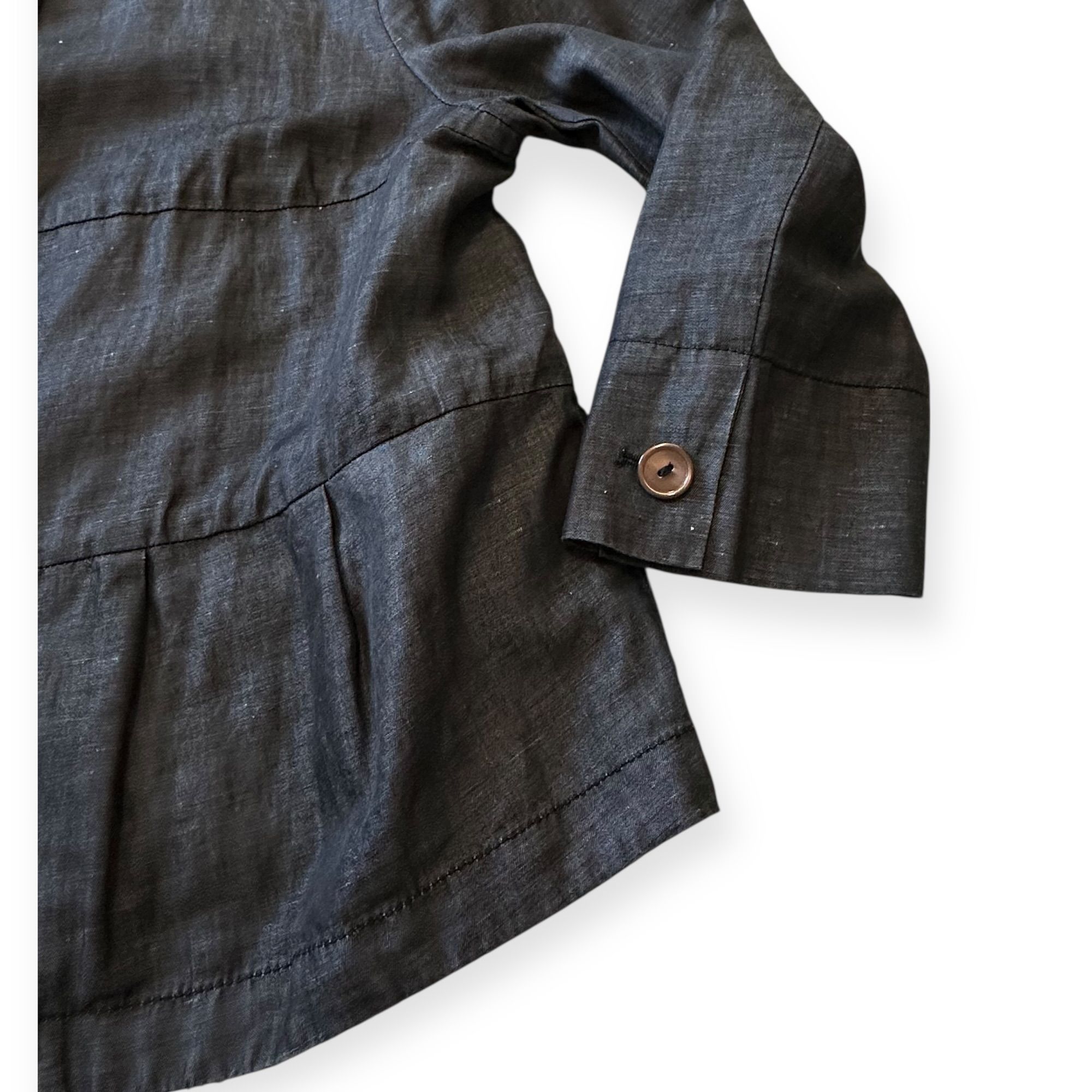 Weekend Max Mara Weekend Max Mara Linen Cotton Jacket EU42/US12 Size XL / US 12-14 / IT 48-50 - 10 Thumbnail