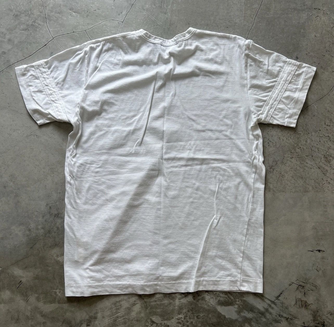 Comme des Garcons Homme Comme Des Garcons T-Shirt Live Free With Strong Will Sz. L Size US L / EU 52-54 / 3 - 7 Thumbnail