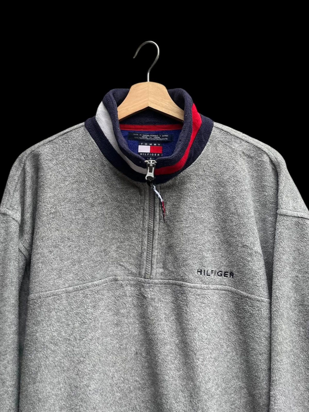 Tommy Hilfiger Vintage 90’s Tommy Hilfiger Fleece Pullover Size US S / EU 44-46 / 1 - 4 Thumbnail
