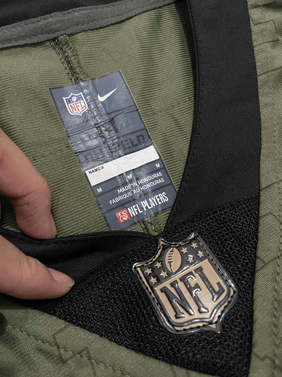 NFL Men’s Nike Khalil Mack Olive Chicago Bears Salute Size US XL / EU 56 / 4 - 9 Thumbnail