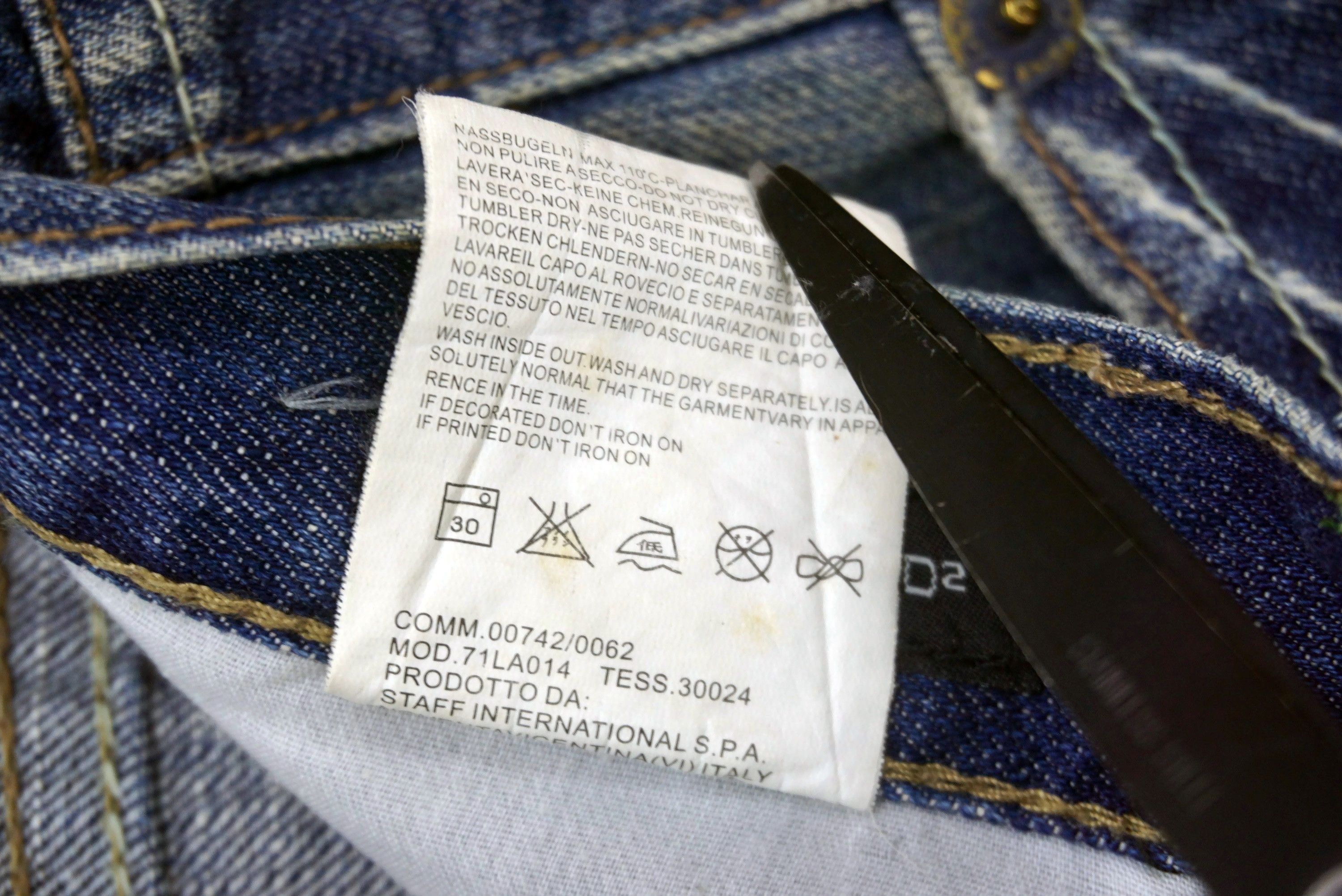 Dsquared2 Low-Rise Baggy Jeans Dsquared2 Denim Size W34xL33 Size US 34 / EU 50 - 14 Thumbnail