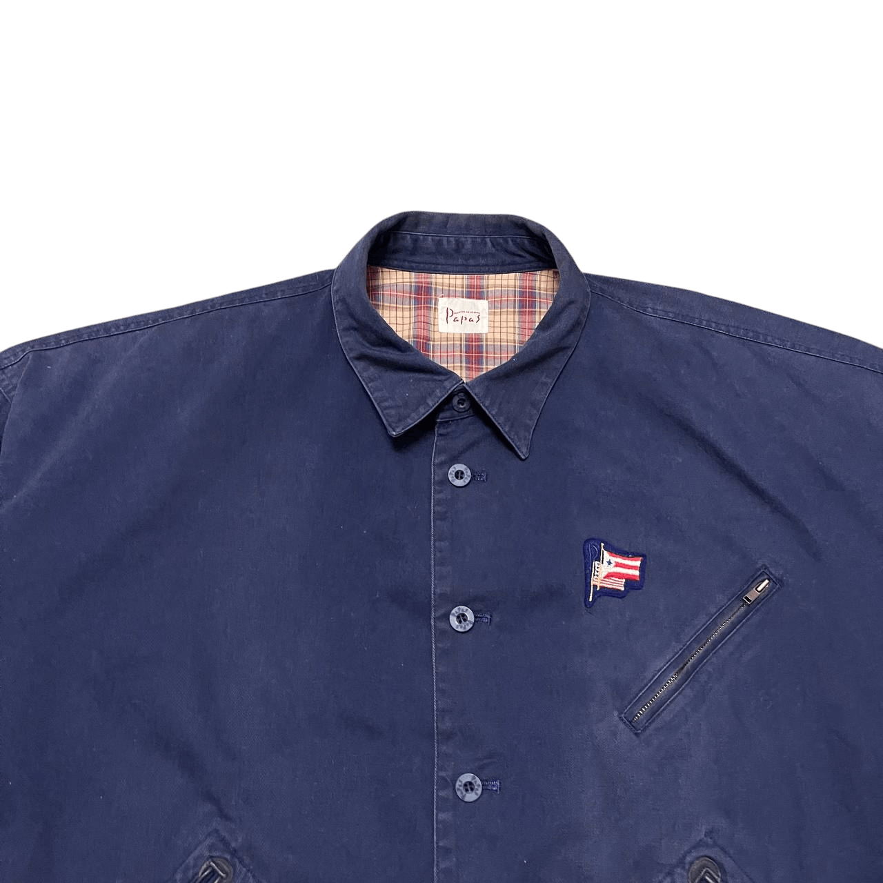 Japanese Brand Vintage Papas Bomber Jacket Size US L / EU 52-54 / 3 - 2 Thumbnail