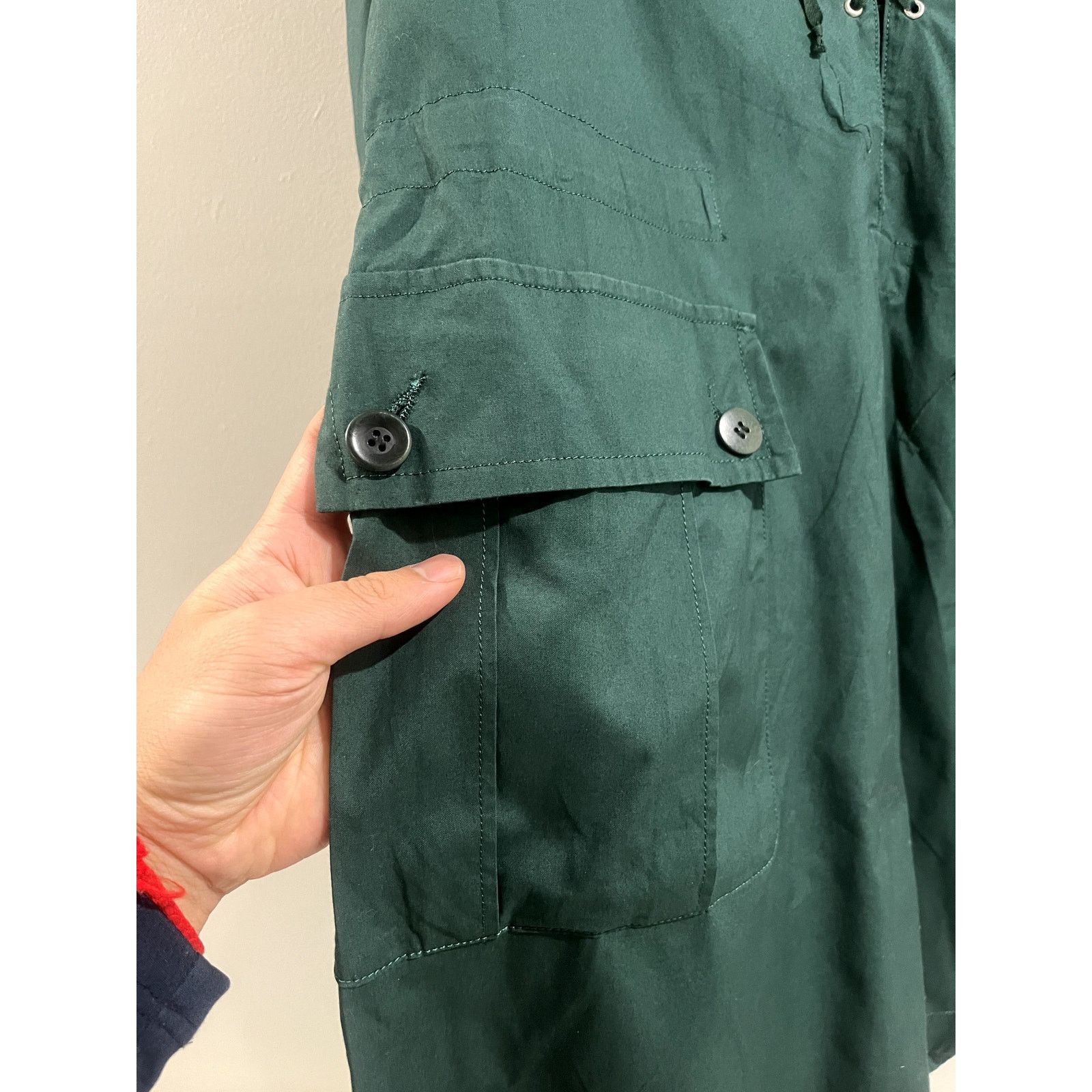 Undercover Undercover — Hood Jacket in Dark Green — Size 3 Size US M / EU 48-50 / 2 - 2 Thumbnail