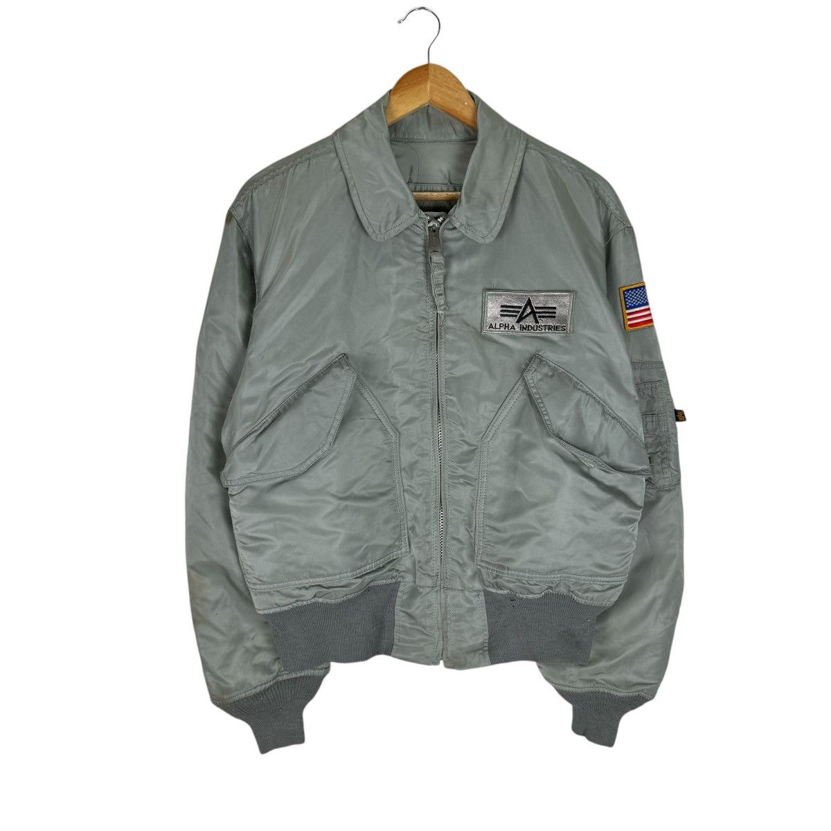 Alpha Industries ☀️ALPHA INDUSTRIES TYPE CWU 45 FLYER BOMBER RIOT JACKET Size US M / EU 48-50 / 2 - 5 Thumbnail
