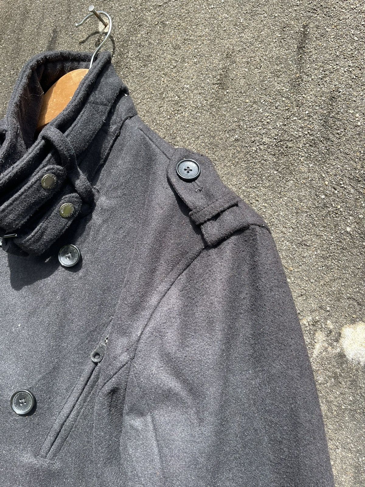 Designer In the Attic Double-Breasted Wool Peacoat Size US S / EU 44-46 / 1 - 8 Thumbnail
