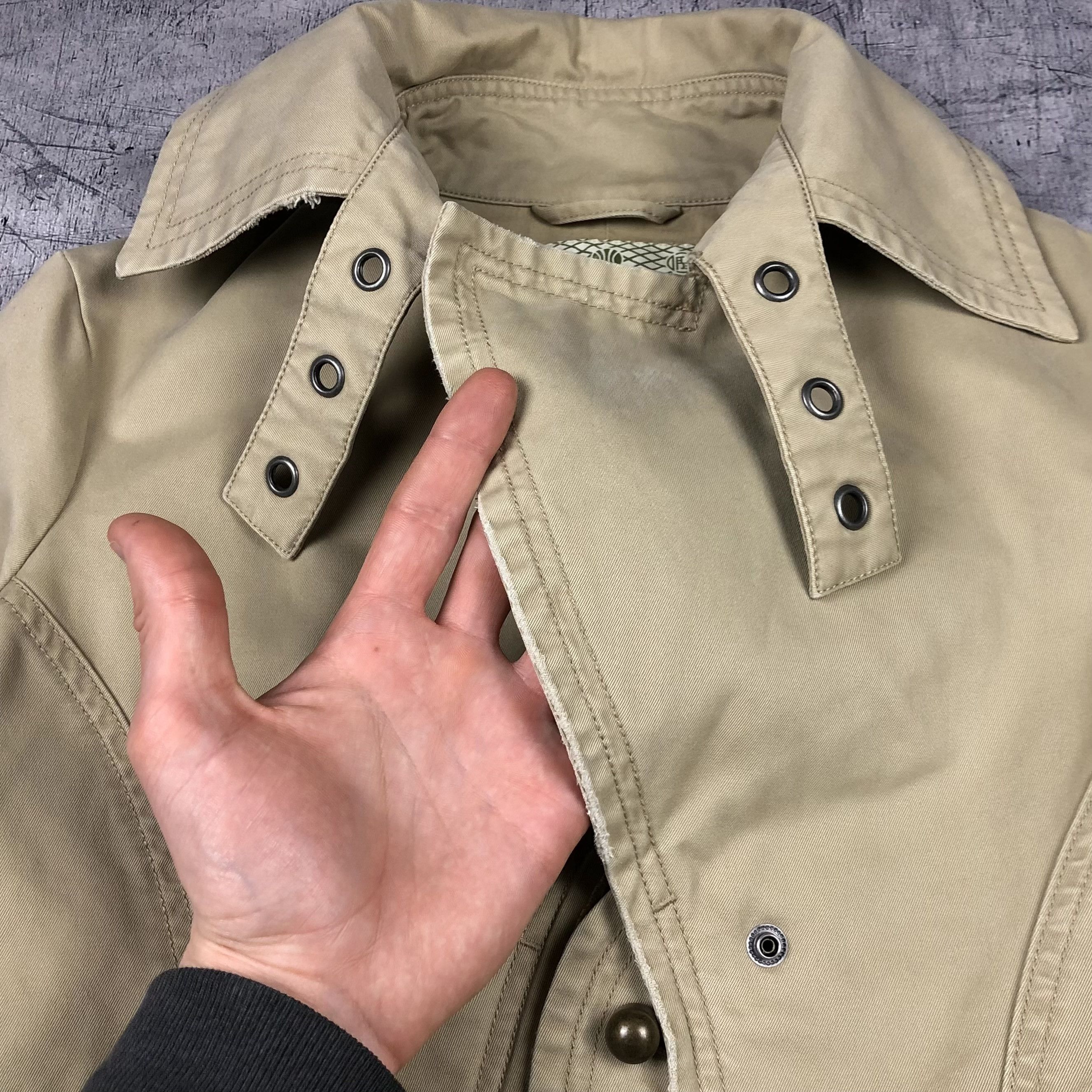 Diesel Y2K Diesel Jacket Rising Sun Avant Garde Size L / US 10 / IT 46 - 9 Thumbnail