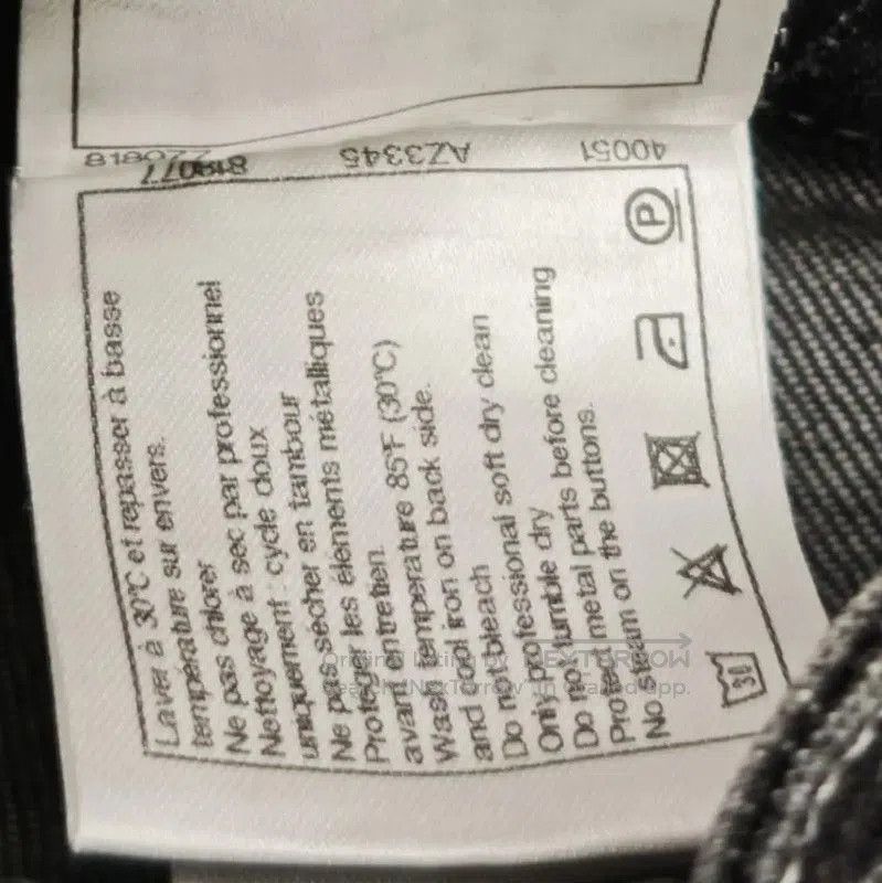 Chanel Chanel Black Gray Cotton Women's Jeans . Size 28" / US 6 / IT 42 - 7 Thumbnail