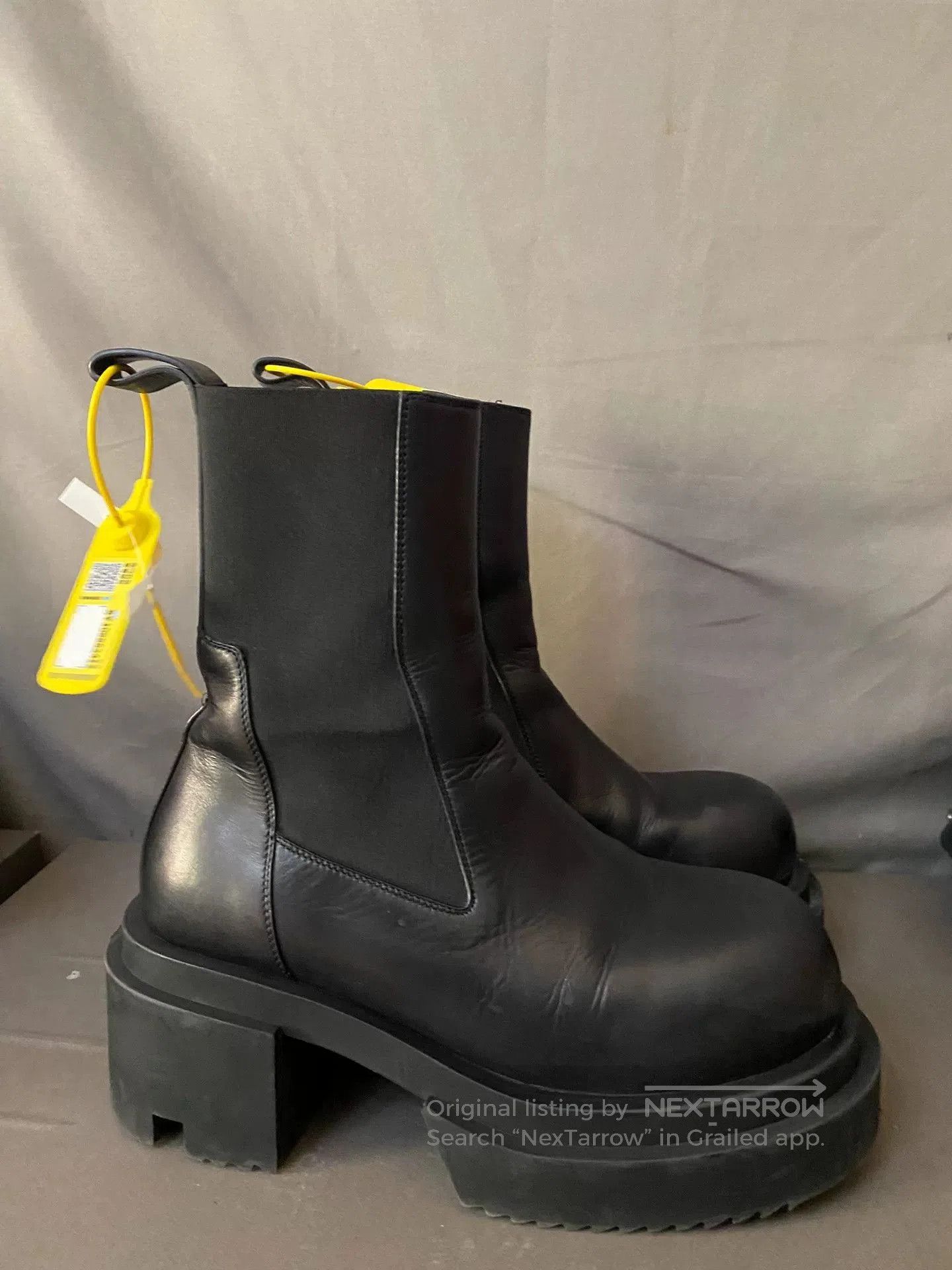Rick Owens Rick Owens Beatle Ballast Bogun Boots. Size US 7 / IT 37 - 3 Thumbnail