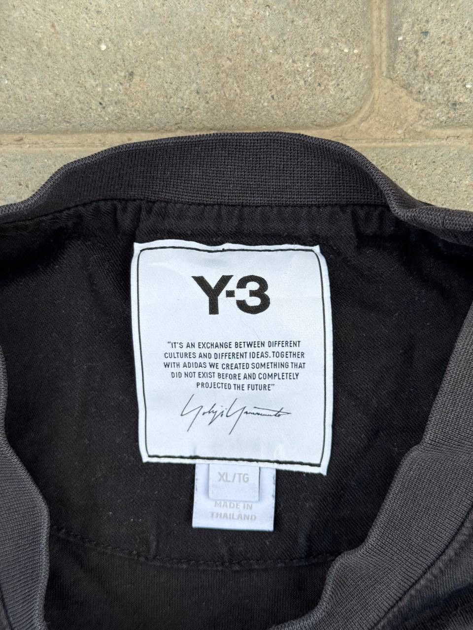 Adidas Y-3 Adidas Yohji T-shirt Size US XL / EU 56 / 4 - 2 Thumbnail