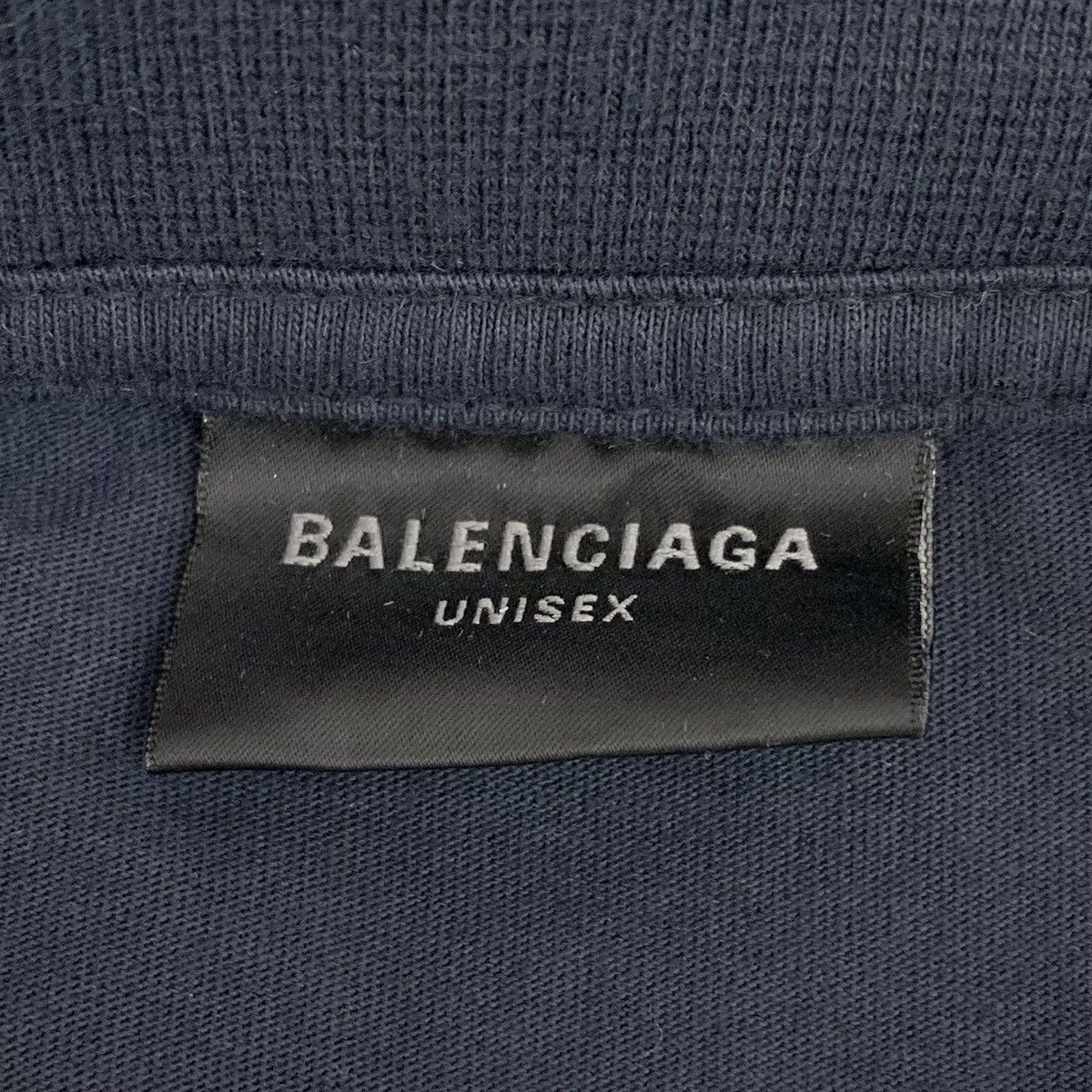 Balenciaga Balenciaga Black Vintage Logo Short Sleeve Dress K26WX Size S / US 4 / IT 40 - 7 Thumbnail