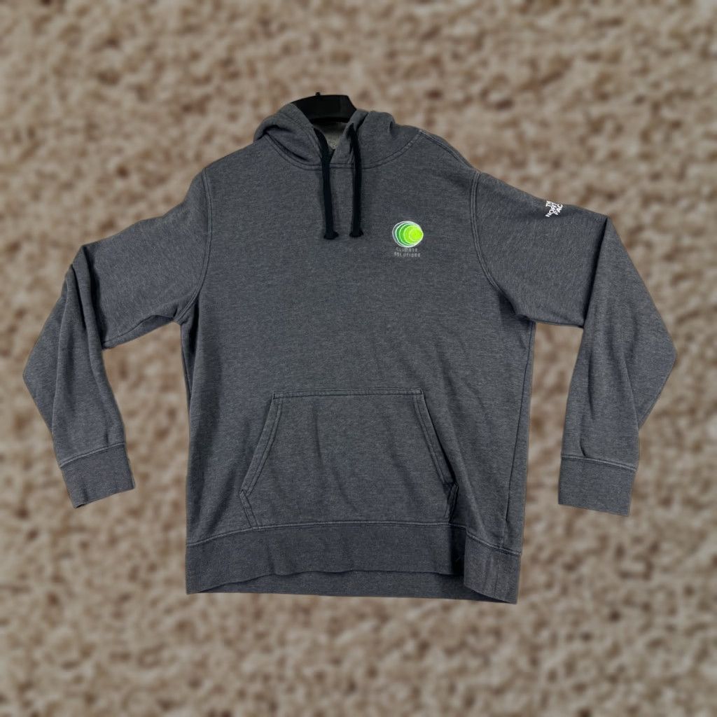 The North Face The North Face Hoodie Men Large Gray Pullover Pocket Polyester Hike Camp Size US L / EU 52-54 / 3 - 1 Thumbnail