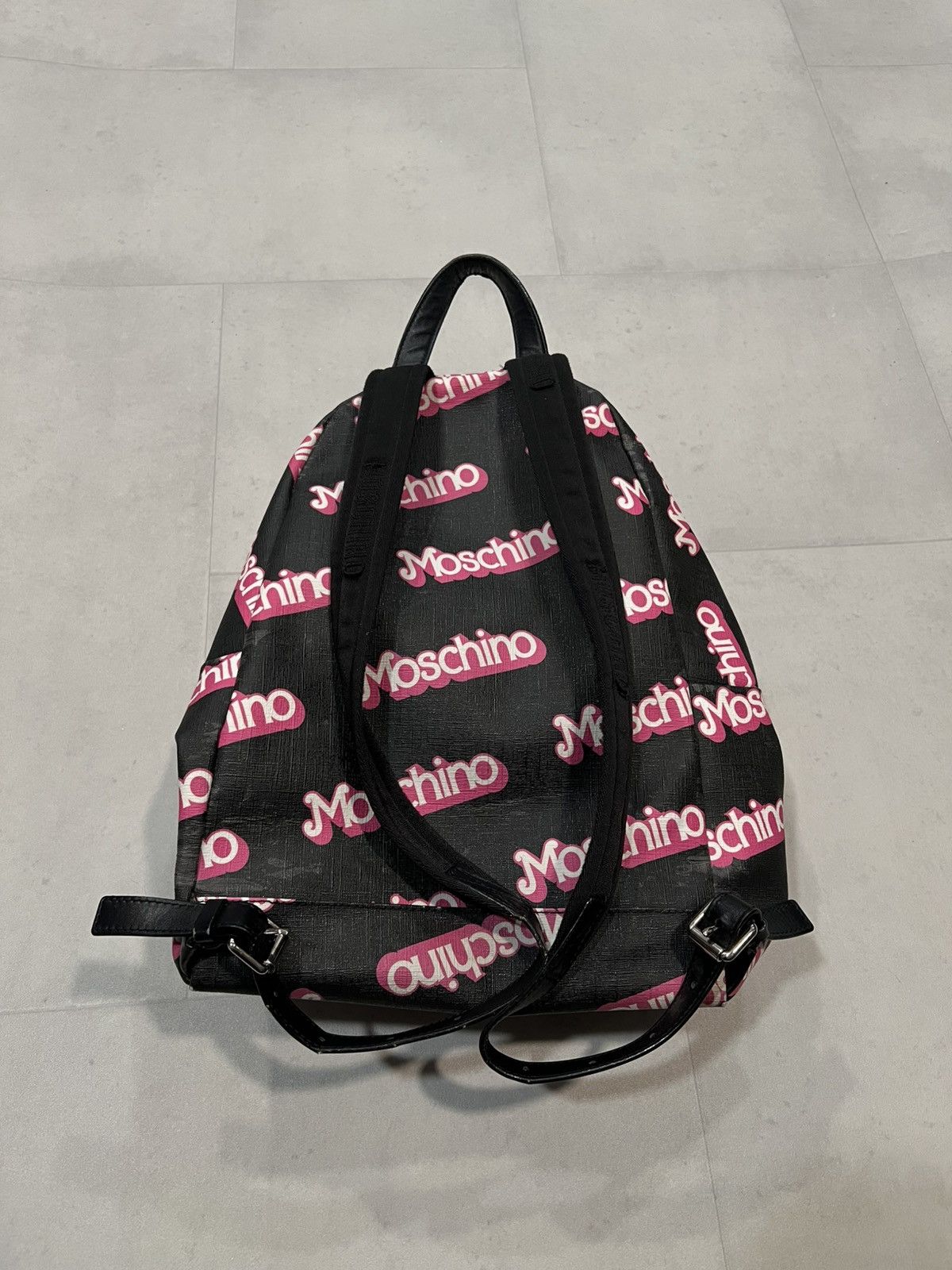 Moschino Moschino Barbie Monogram Backpack Size ONE SIZE - 4 Thumbnail